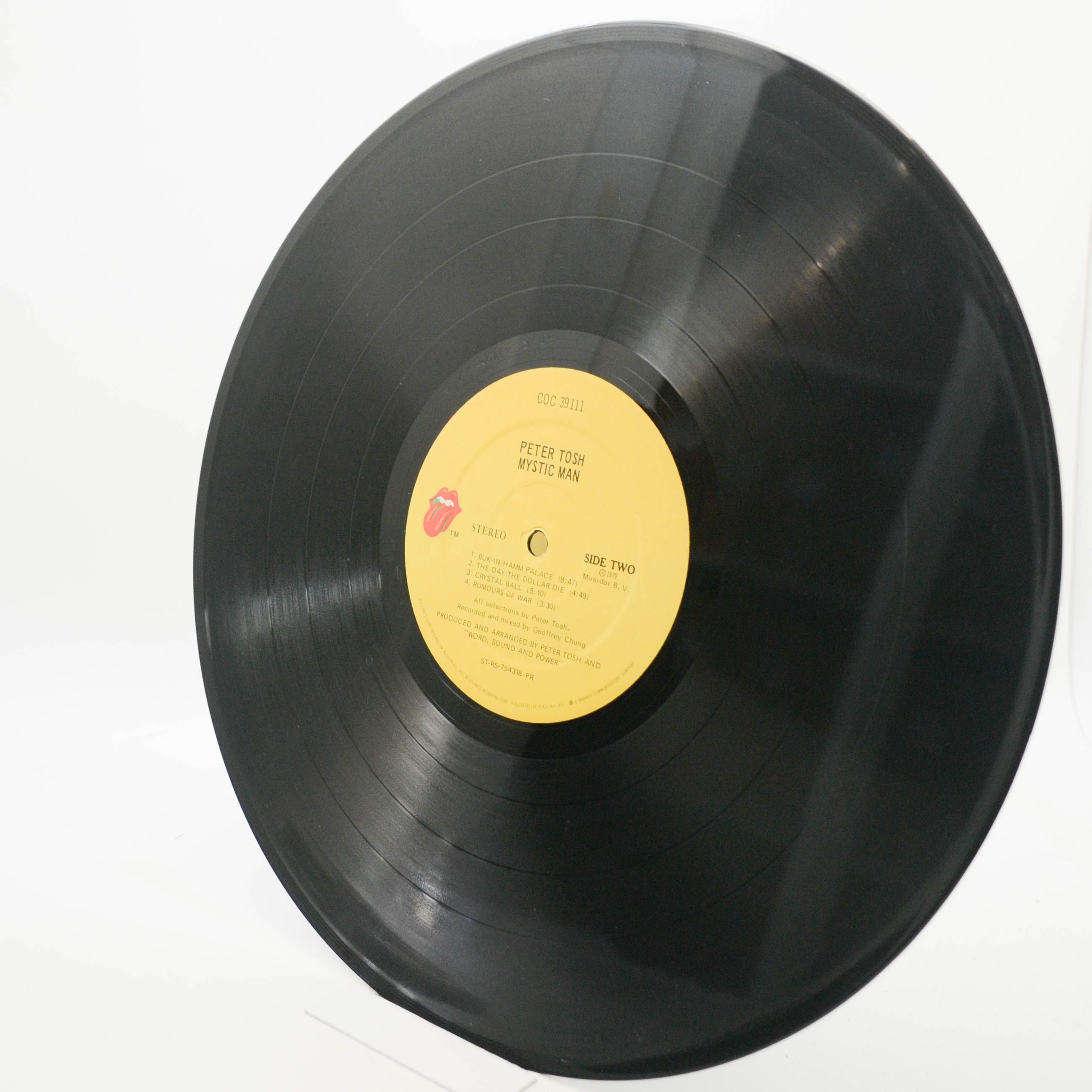 Виниловая пластинка Peter Tosh — Mystic Man (1-st, USA), 1979