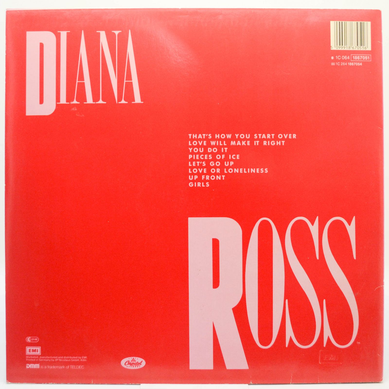 Diana Ross — Ross, 1983