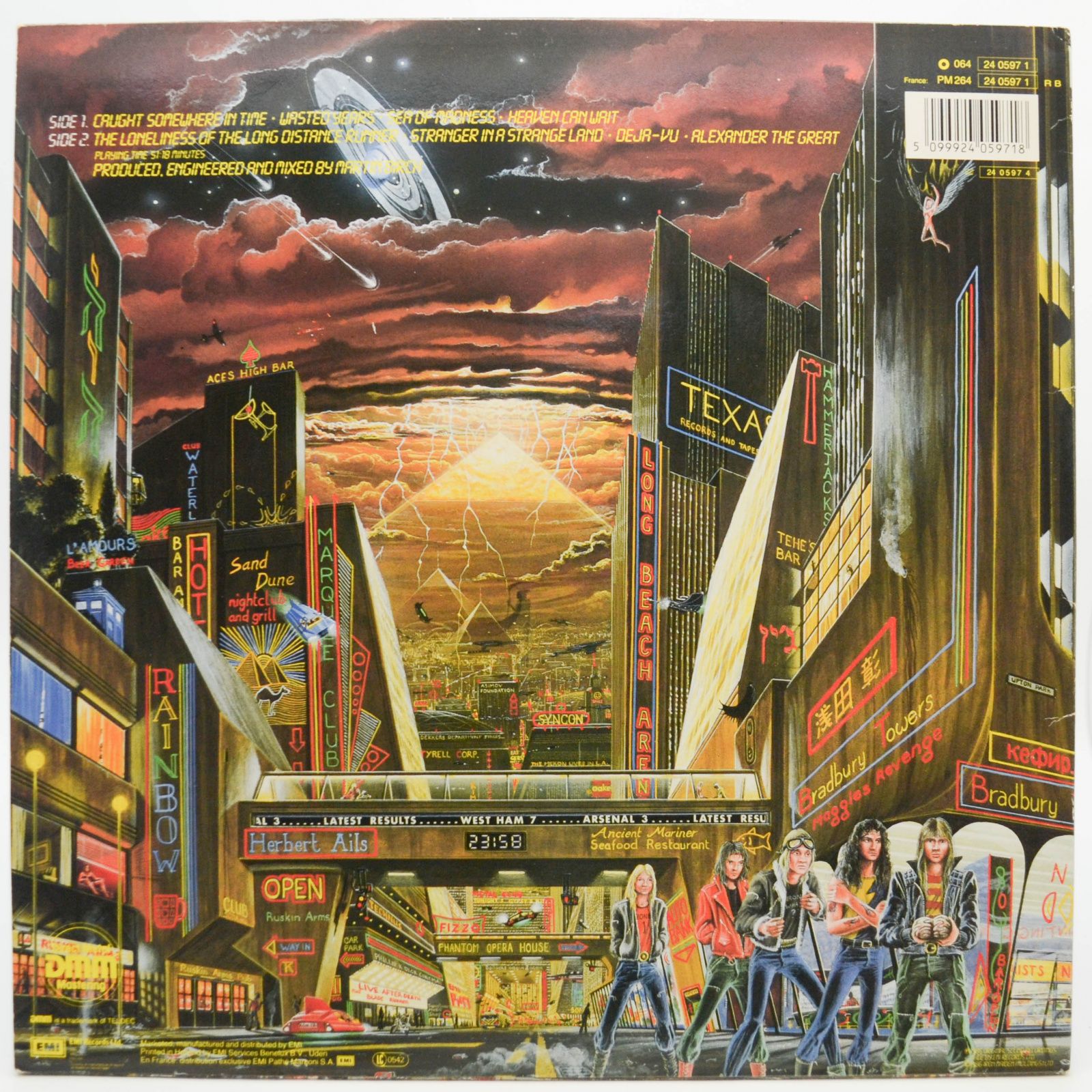 Iron Maiden — Somewhere In Time, 1986