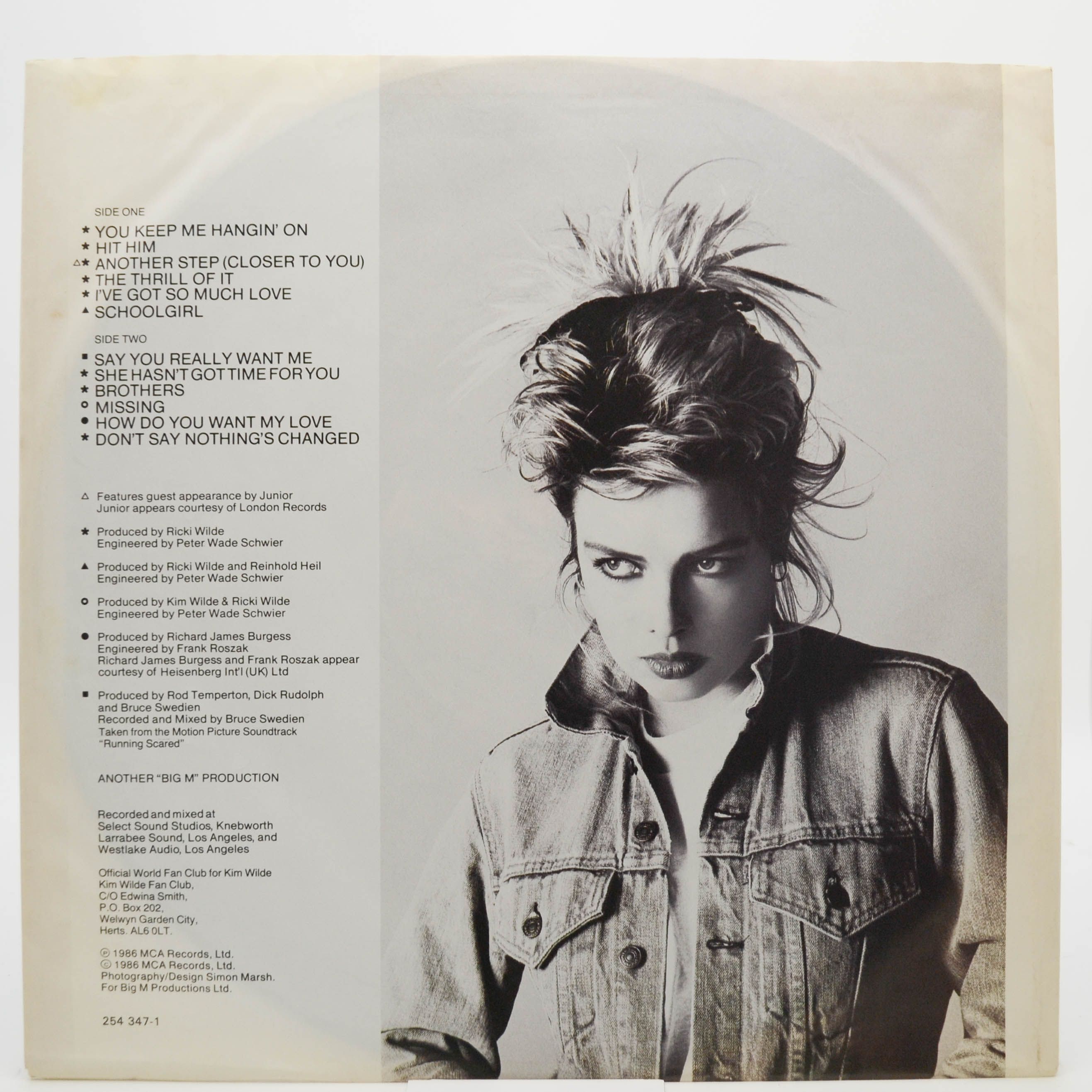 Kim Wilde — Another Step, 1986