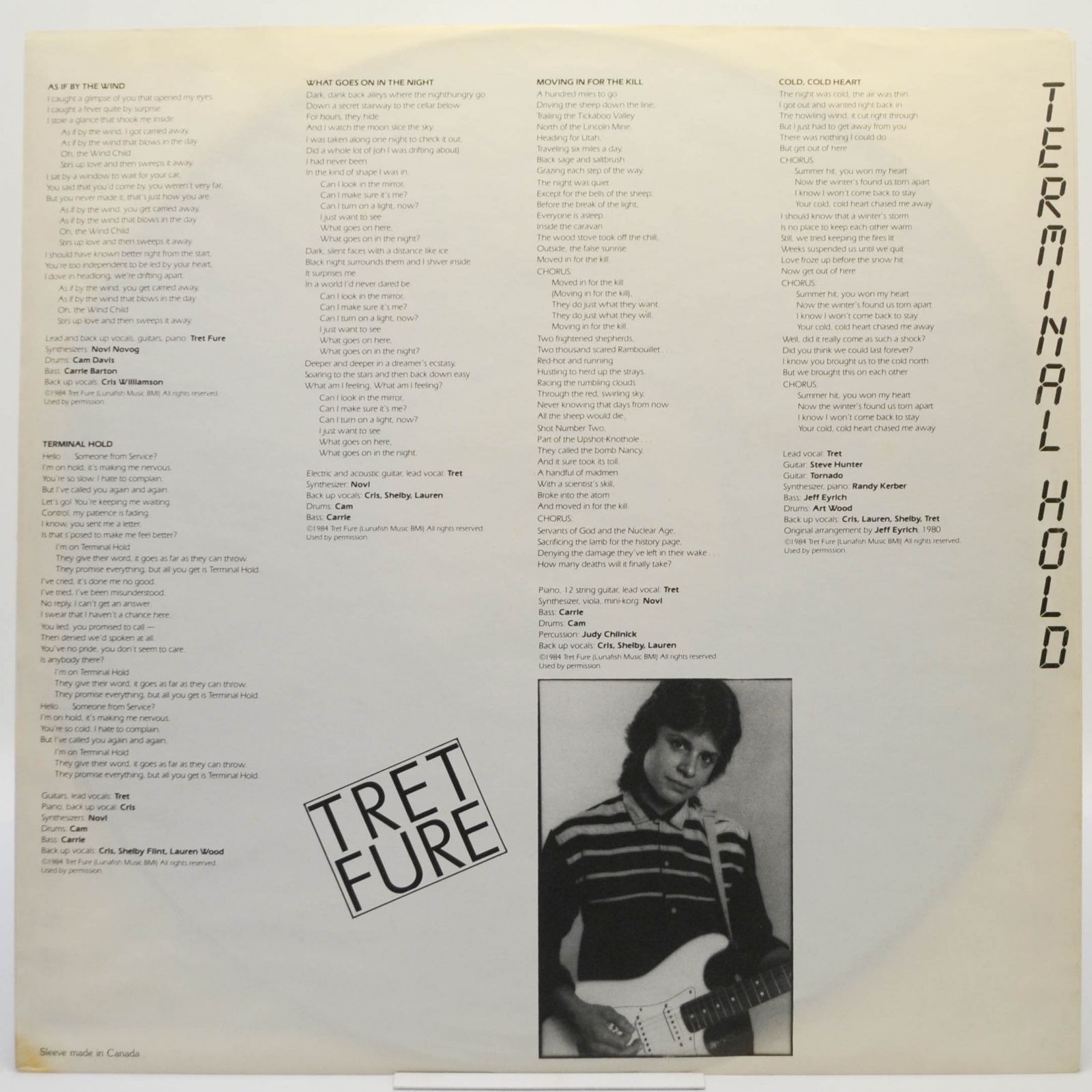 Виниловая пластинка Tret Fure — Terminal Hold, 1984