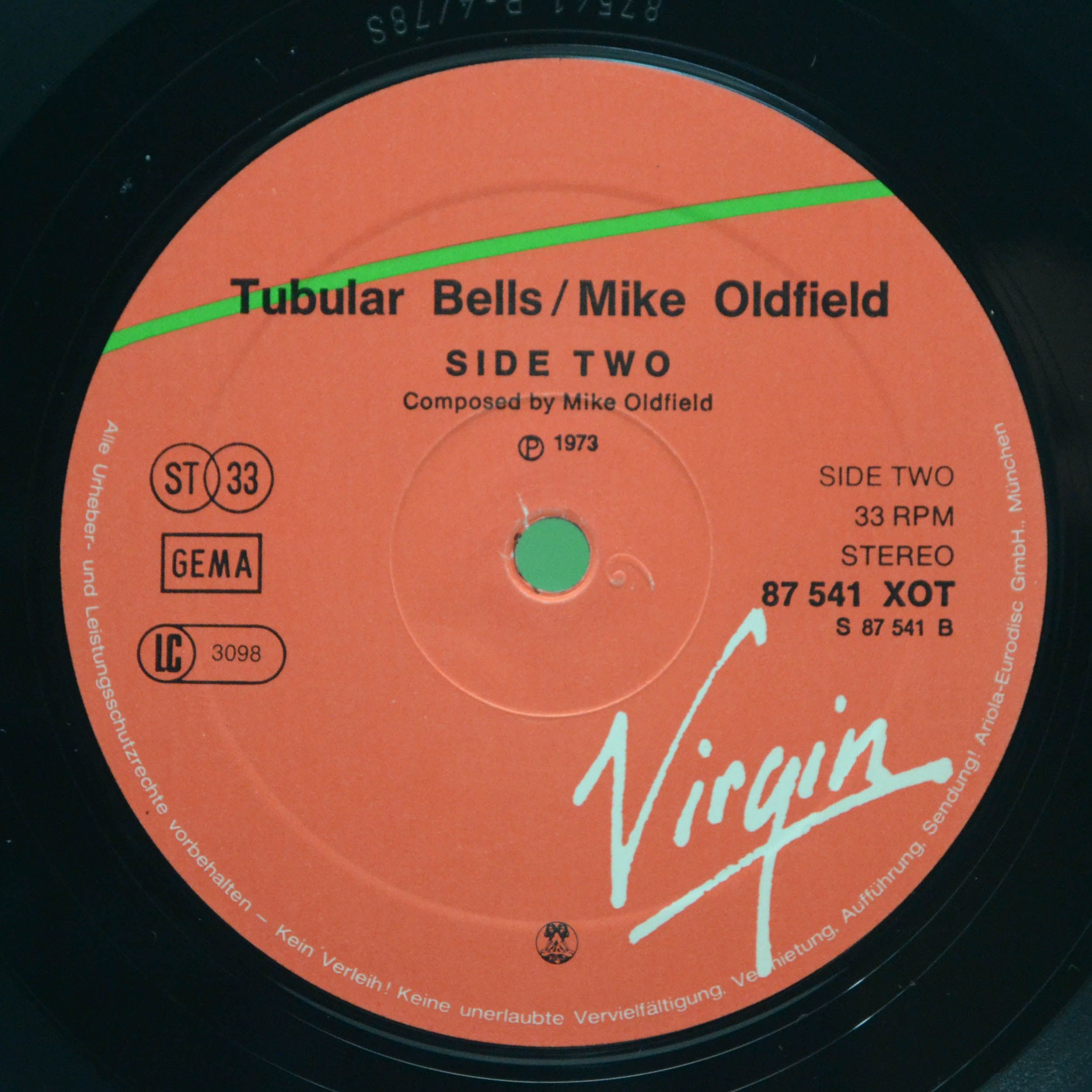 Mike Oldfield — Tubular Bells, 1973