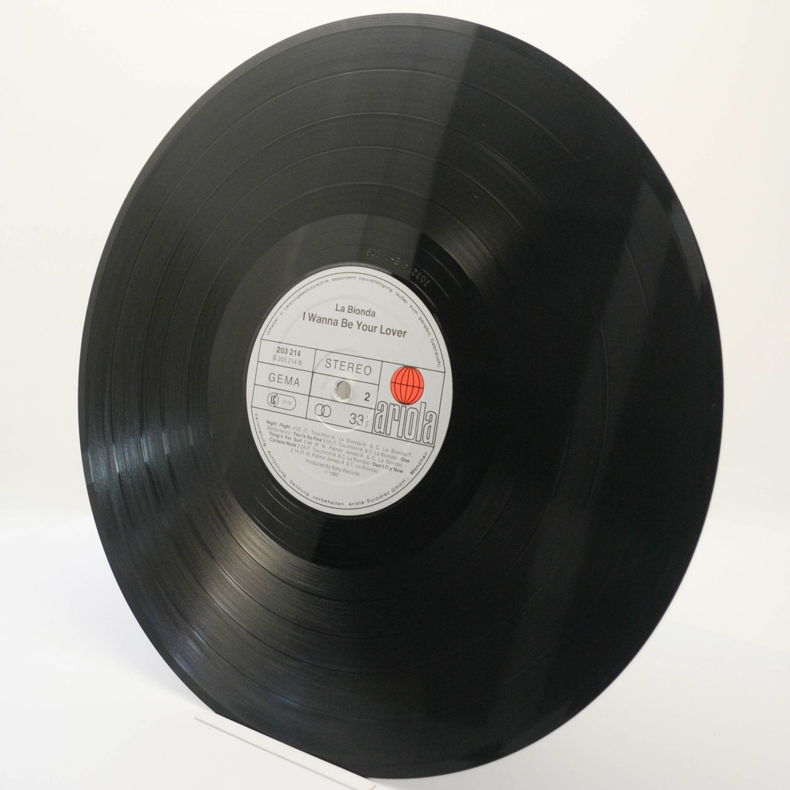 La Bionda — I Wanna Be Your Lover, 1980