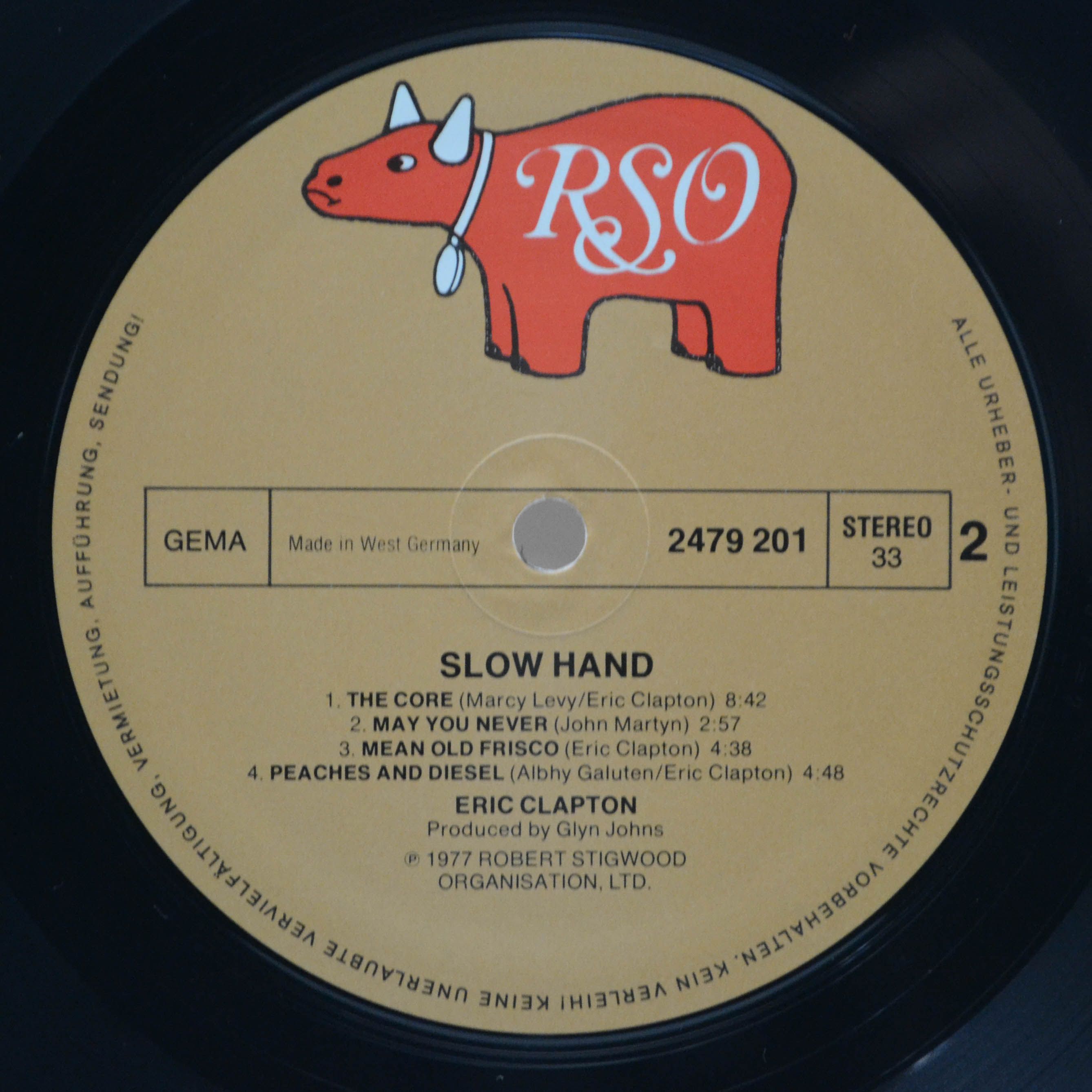 Eric Clapton — Slowhand, 1977