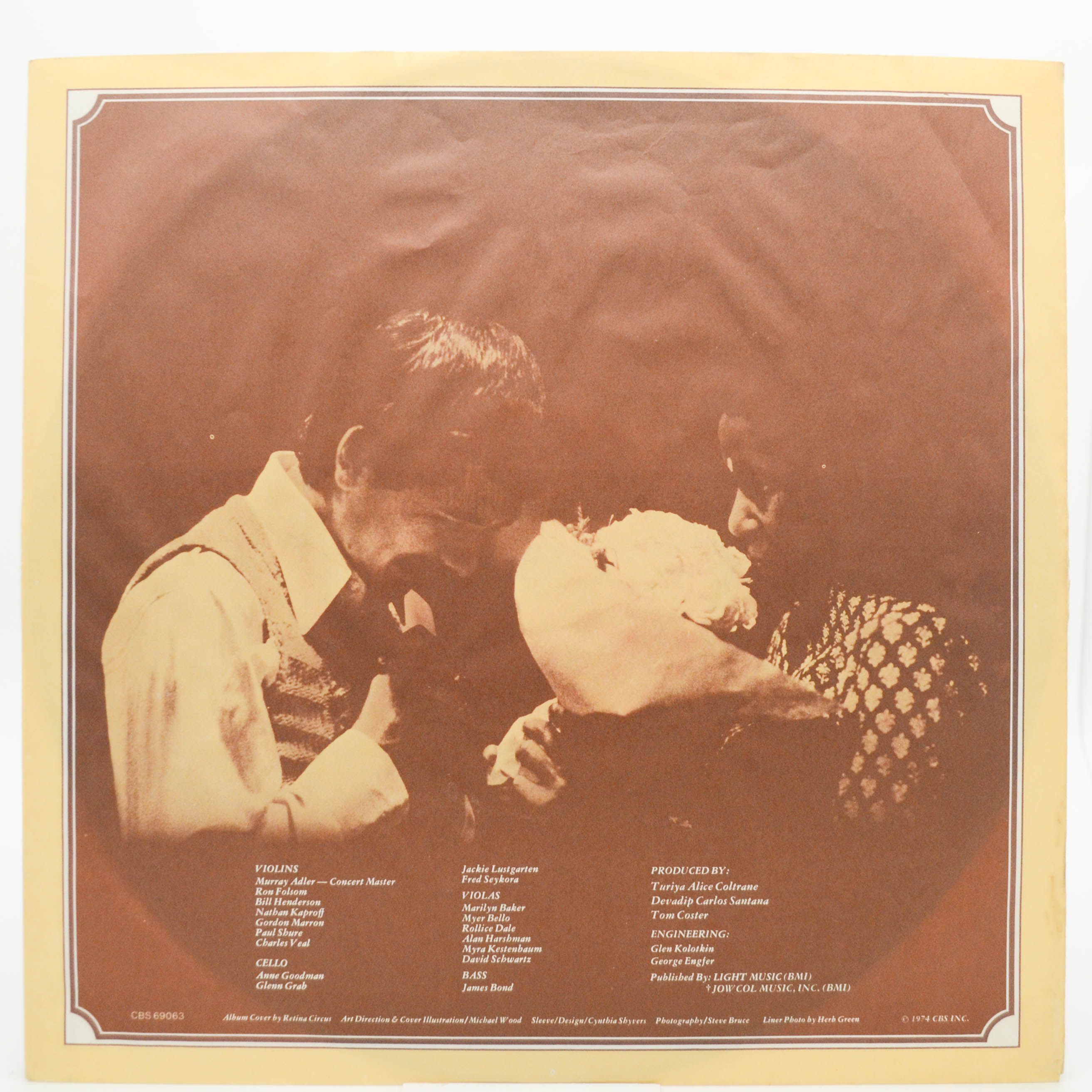 Devadip Carlos Santana & Turiya Alice Coltrane — Illuminations, 1974