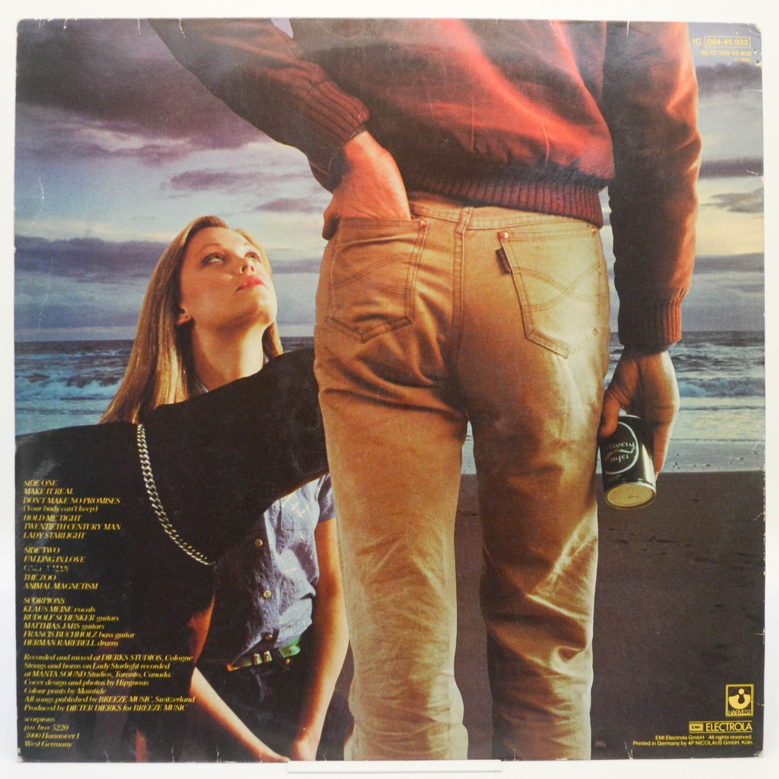 Виниловая пластинка Scorpions — Animal Magnetism, 1980