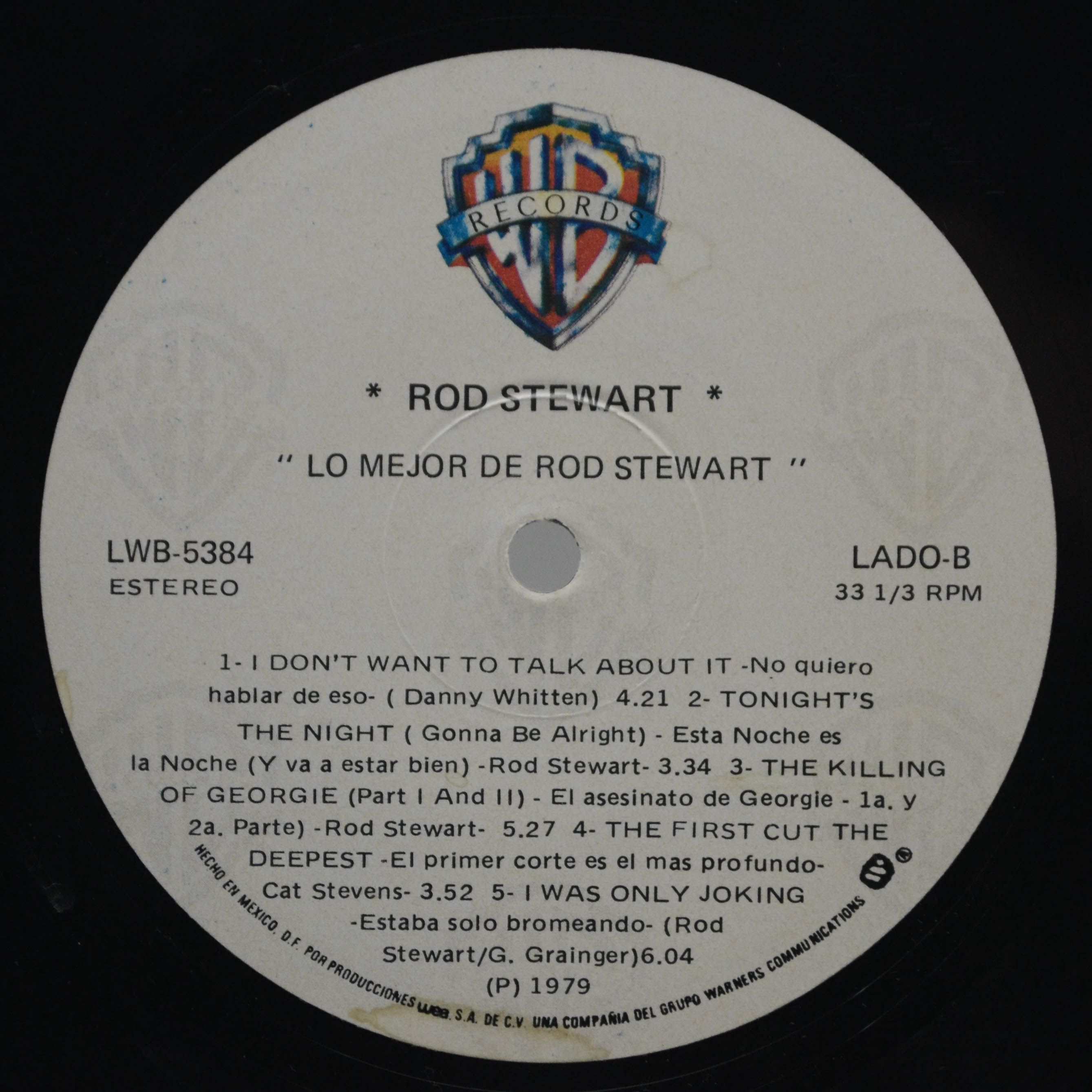 Rod Stewart — Greatest Hits, 1979