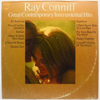 Виниловая пластинка Great Contemporary Instrumental Hits (USA), 1971