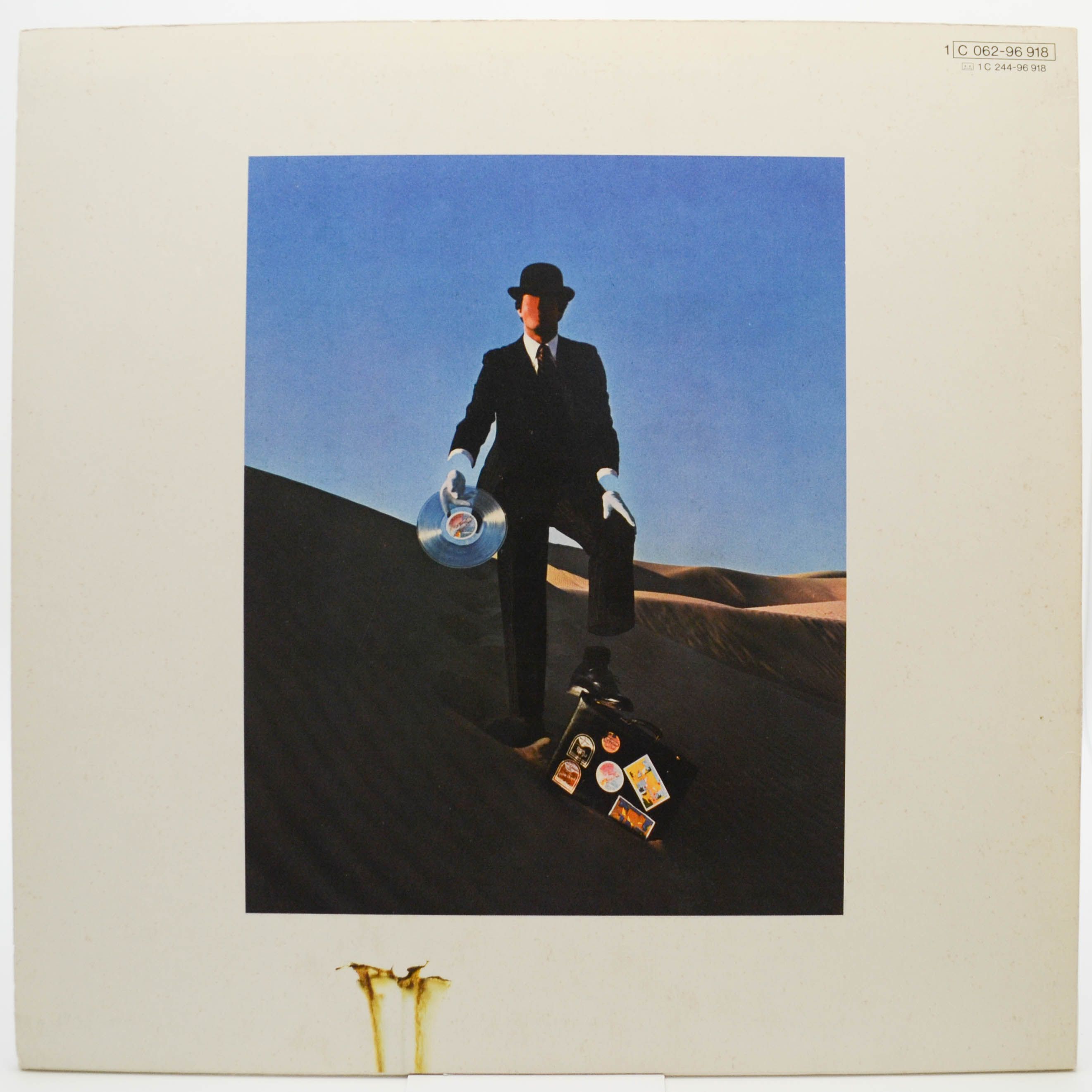 Виниловая пластинка Pink Floyd — Wish You Were Here, 1975