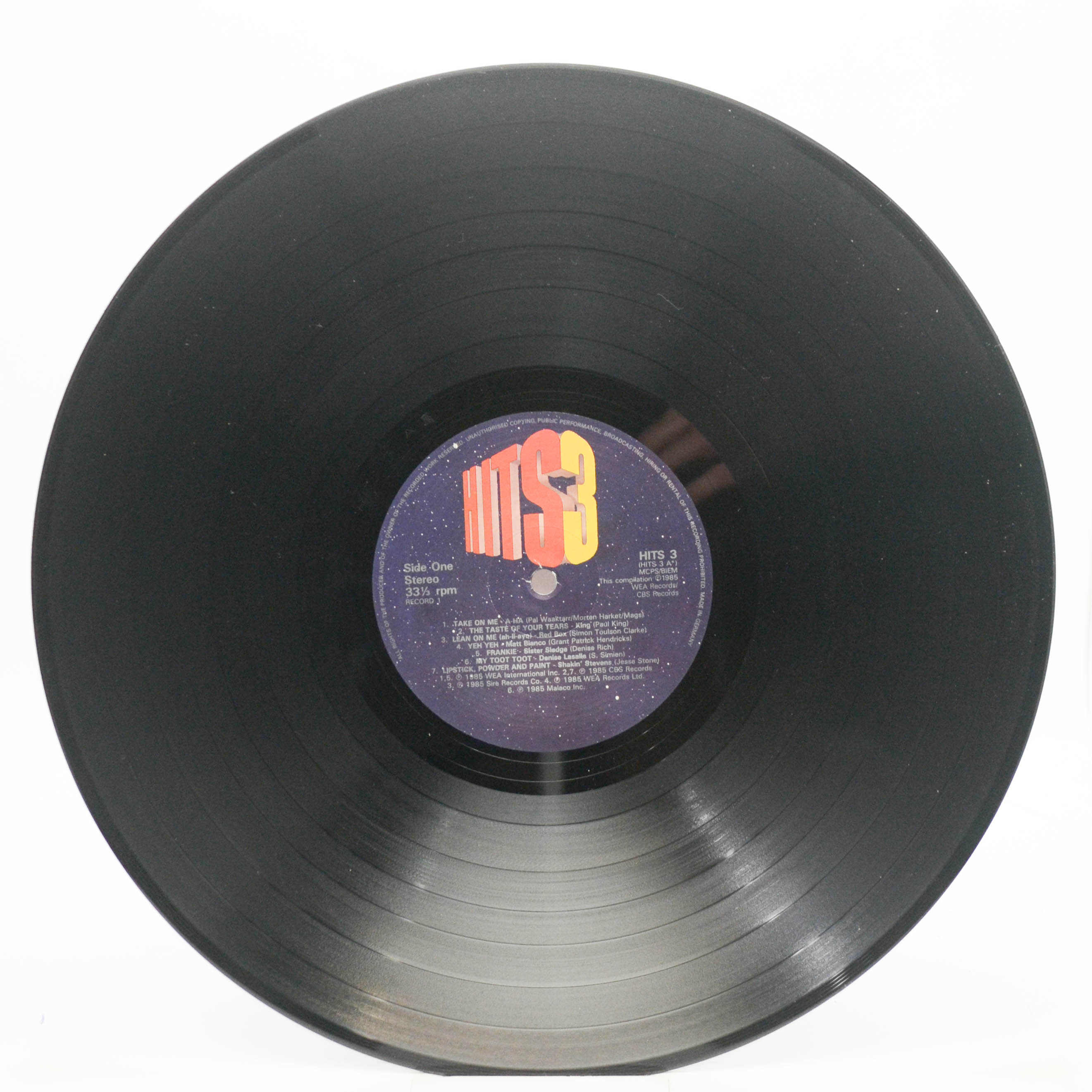 Various — Hits 3 - The Album (2LP), 1985