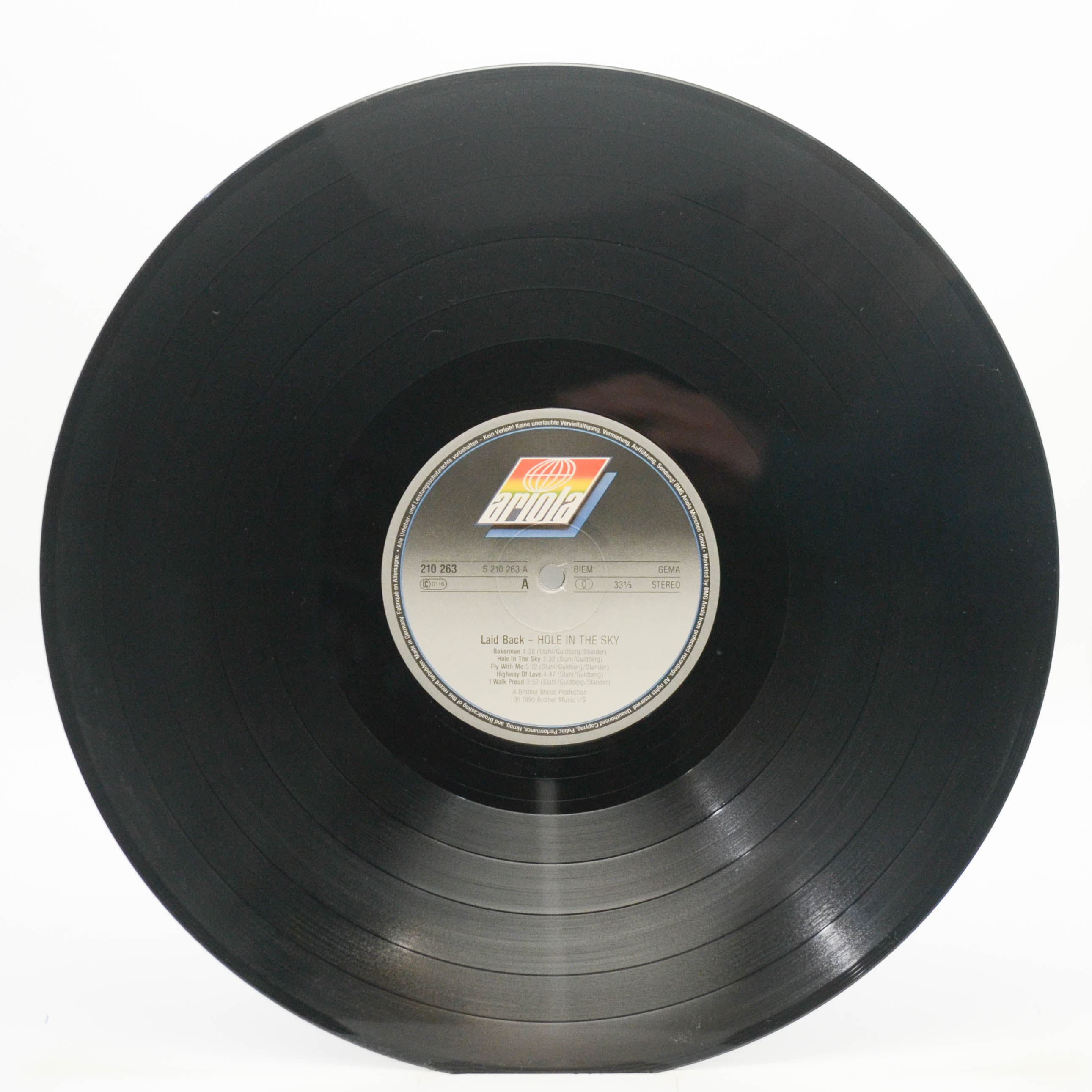 Laid Back — Hole In The Sky, 1990