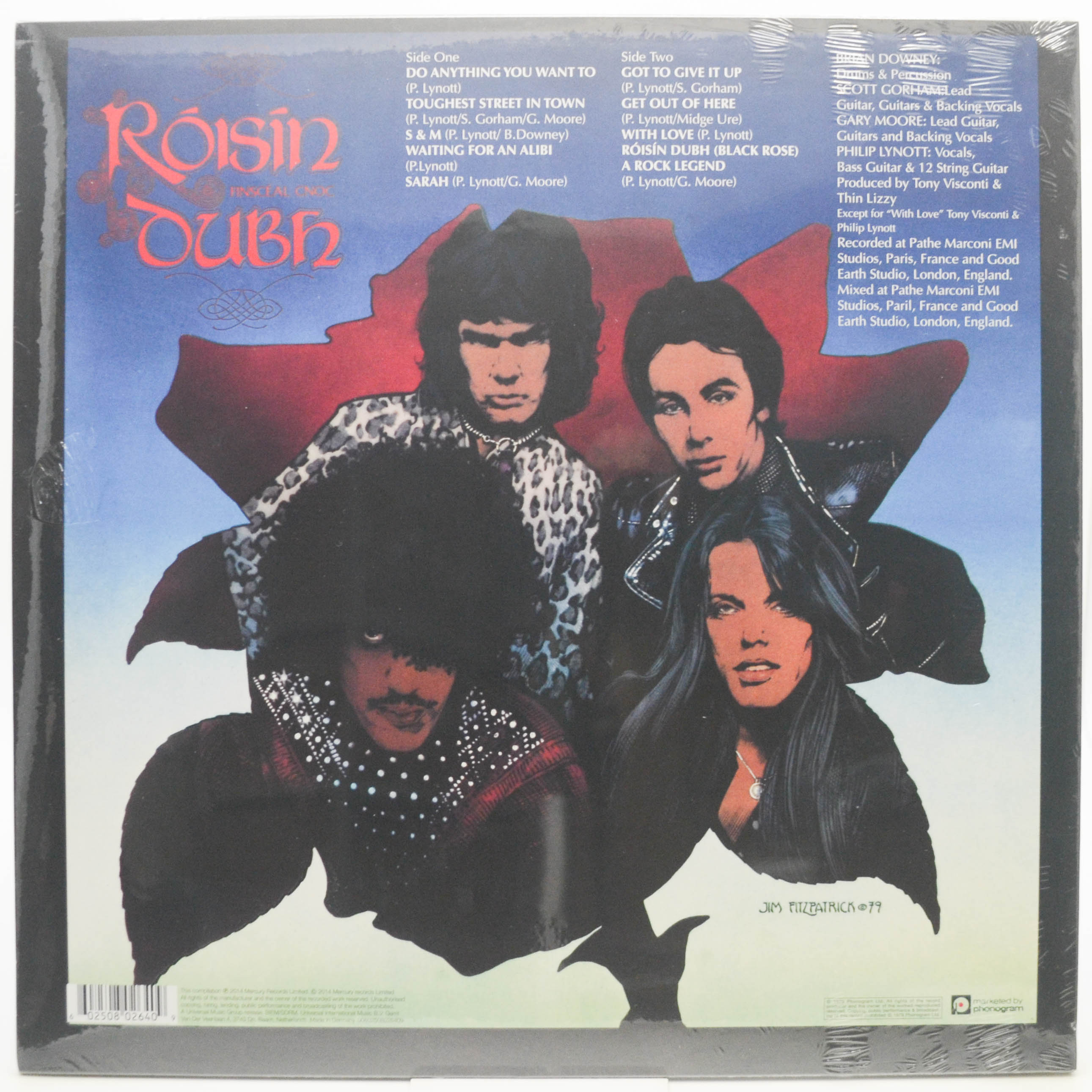Виниловая пластинка Thin Lizzy — Black Rose, 1979