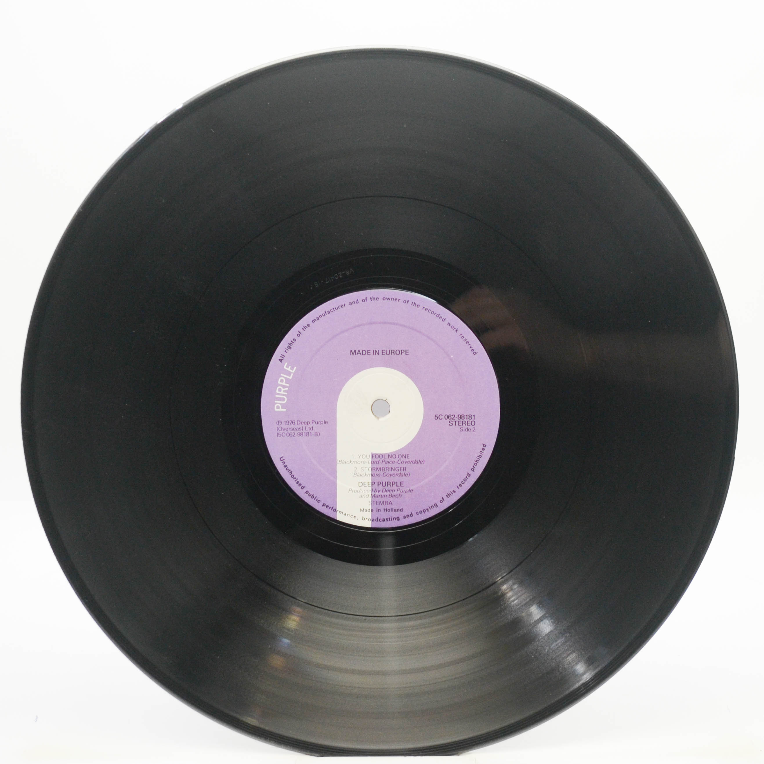 Deep Purple — Made In Europe, 1976