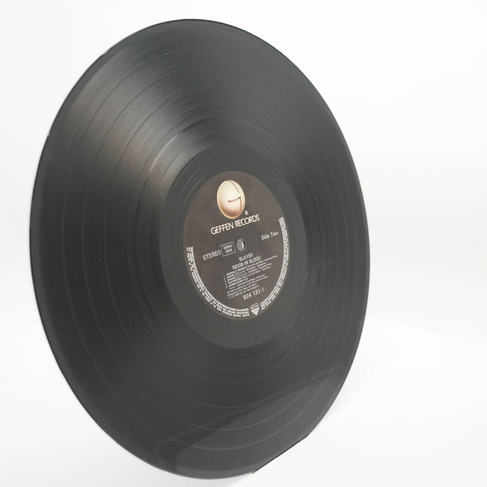 Slayer — Reign In Blood, 1986