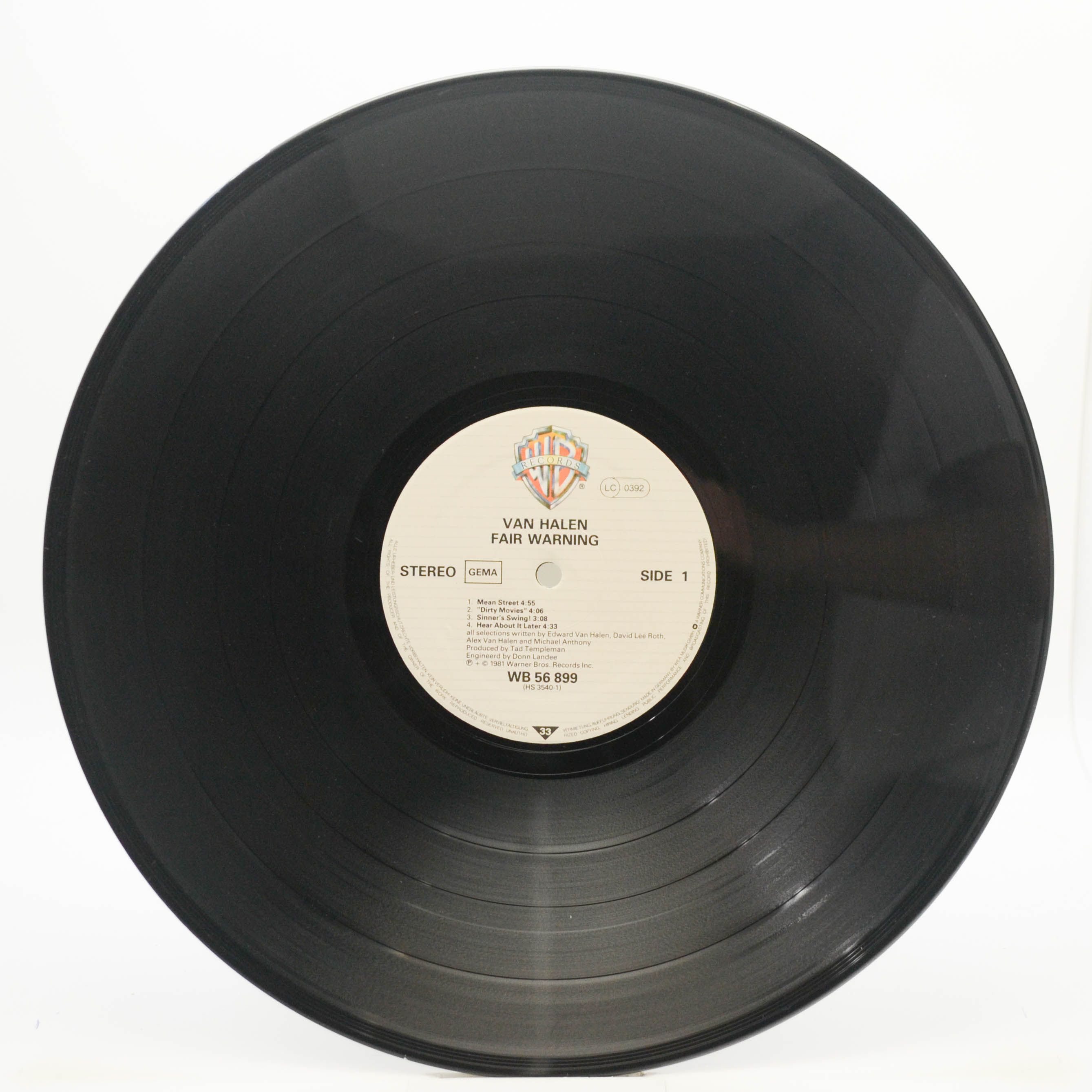 Van Halen — Fair Warning, 1981