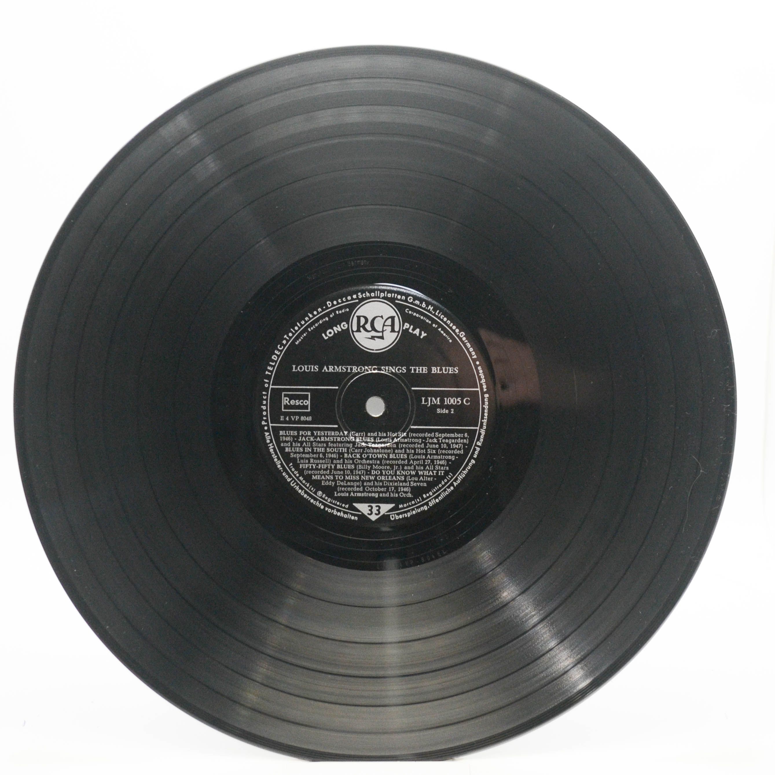 Louis Armstrong — Sings The Blues, 1954