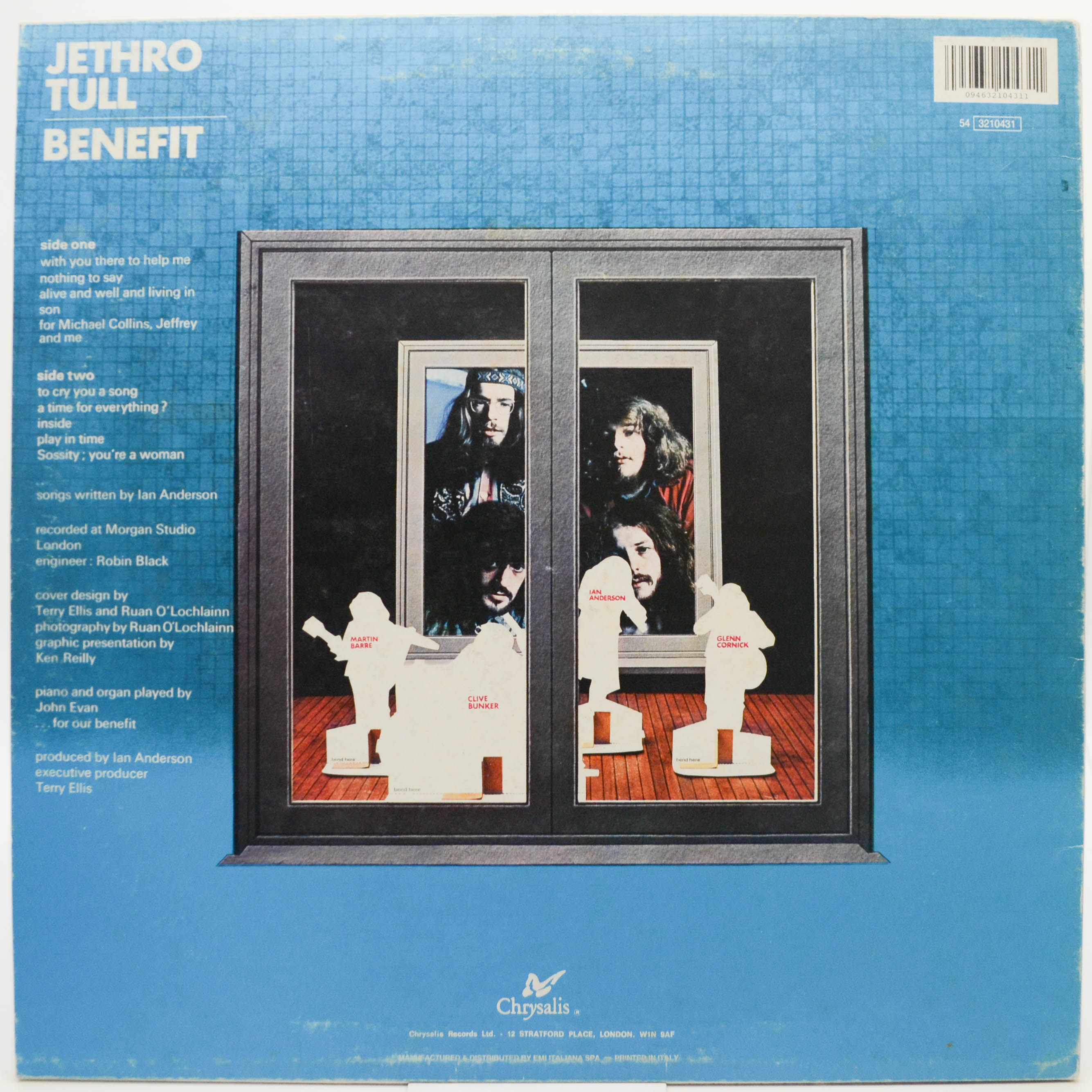 Jethro Tull — Benefit, 1970
