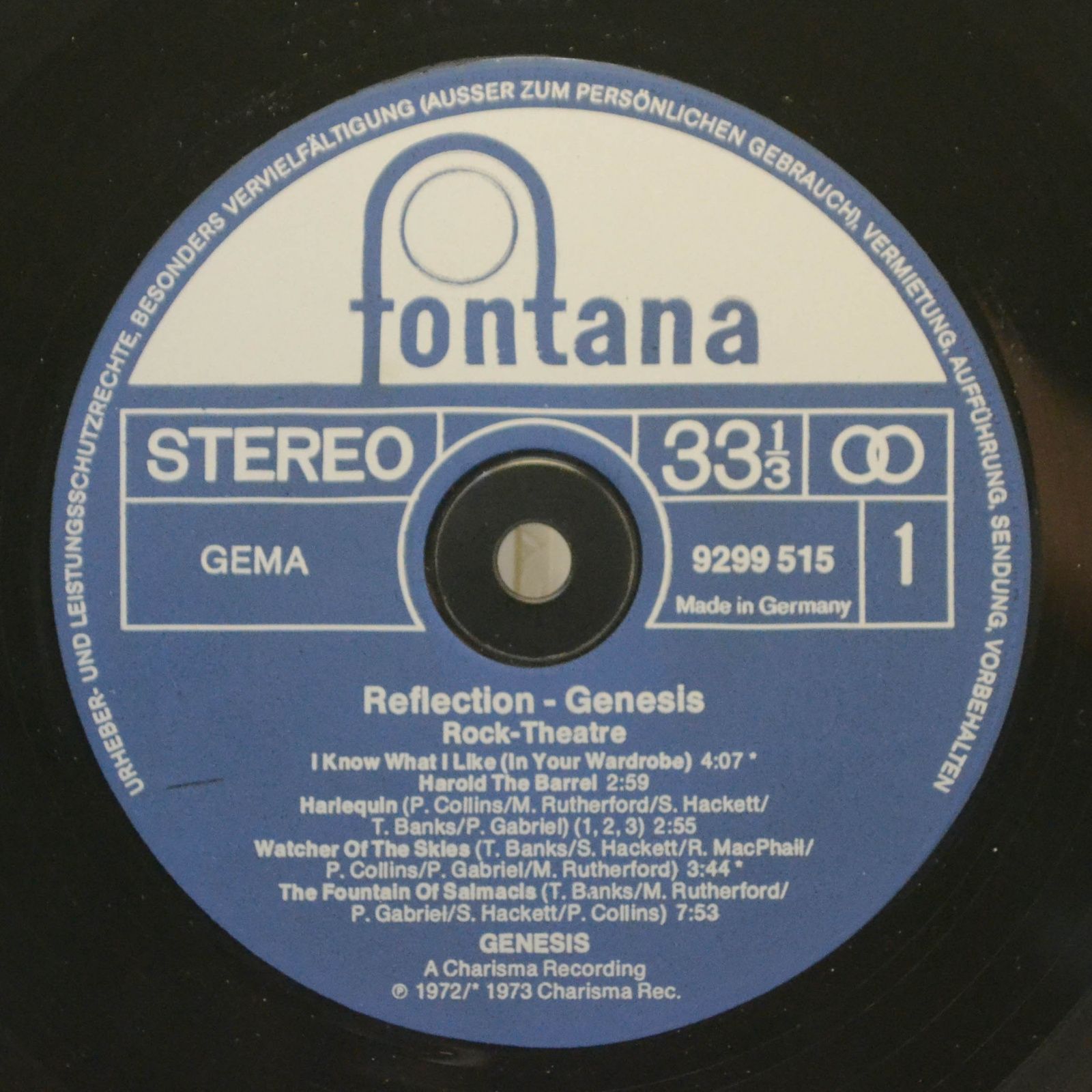 Genesis — Rock Theatre, 1975