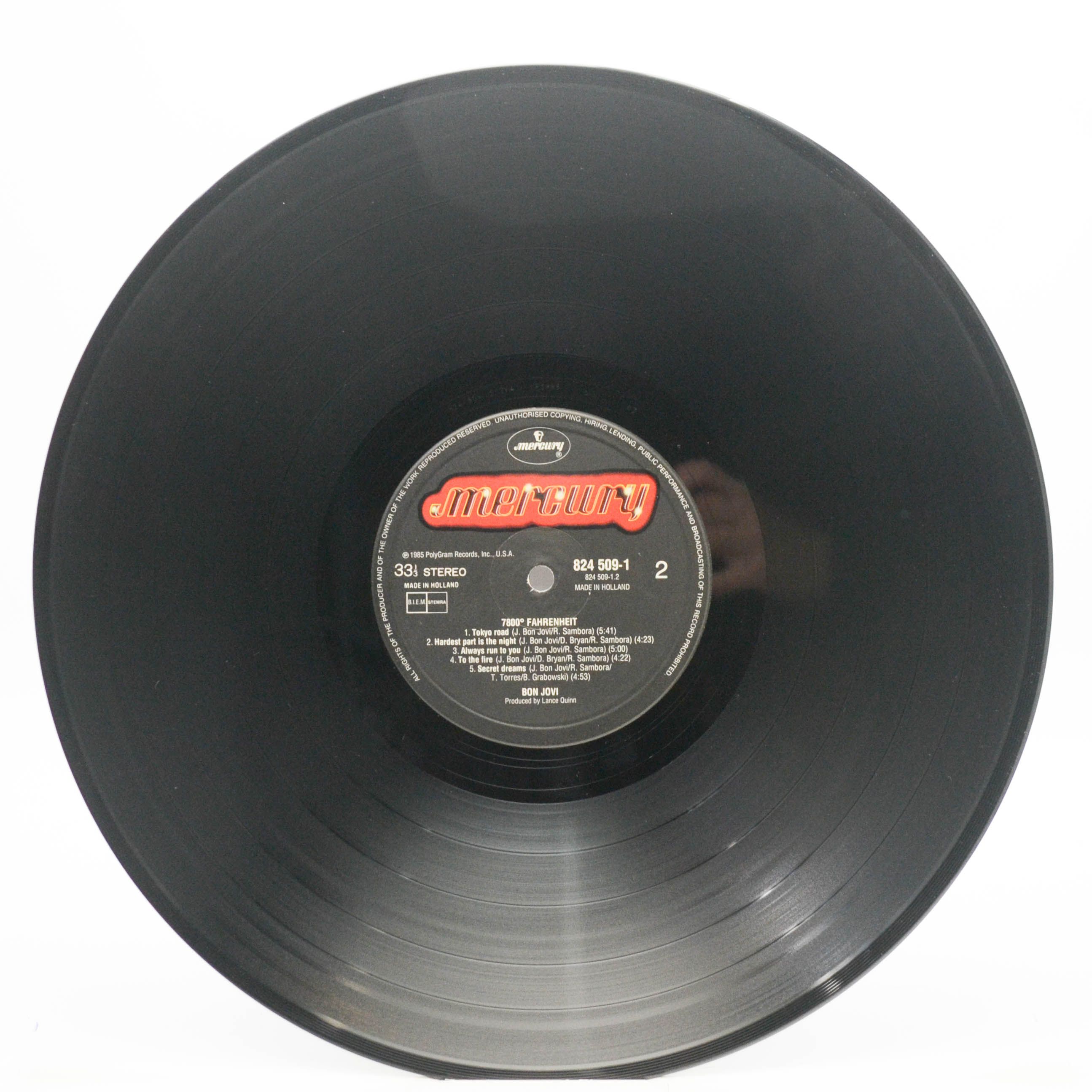 Bon Jovi — 7800° Fahrenheit, 1985