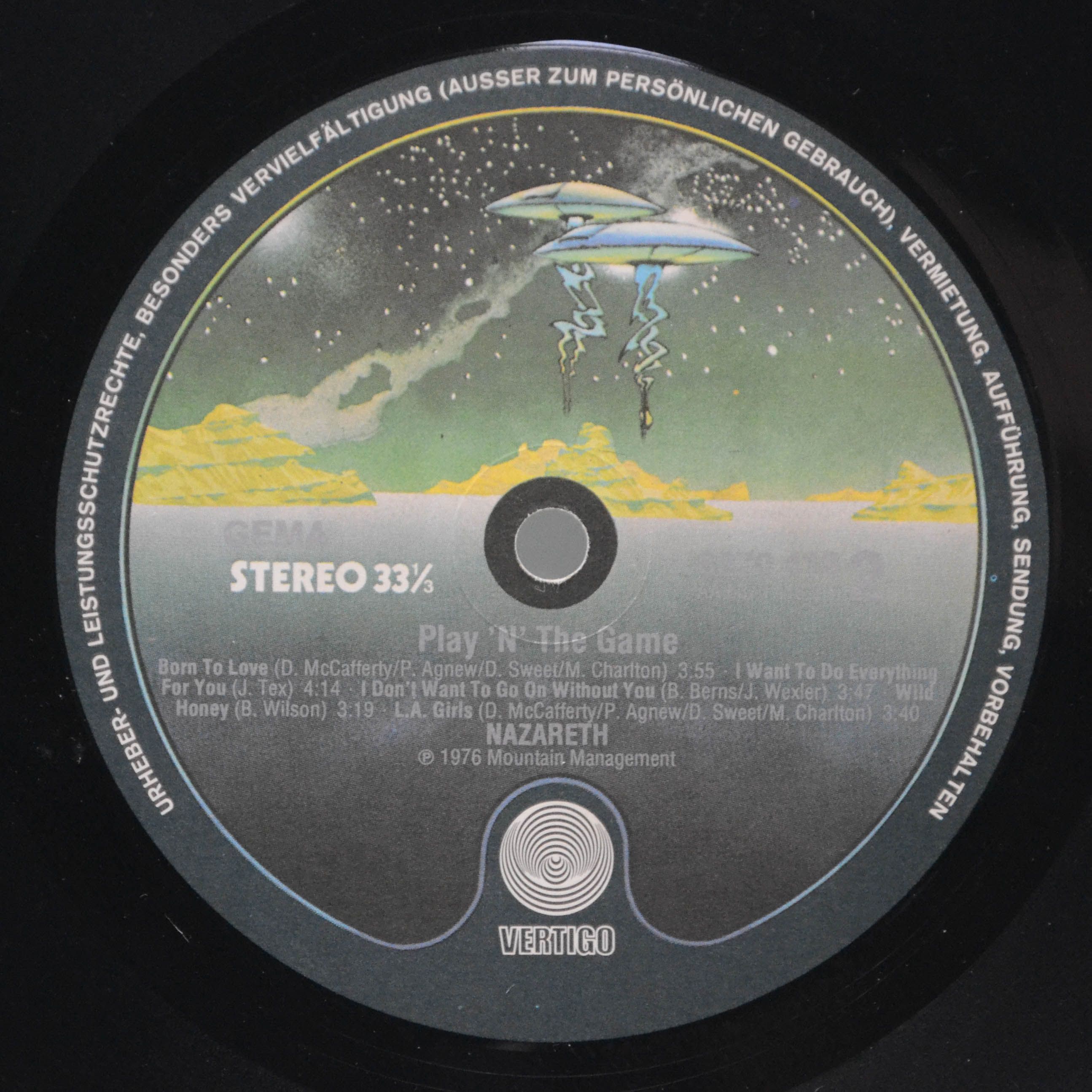 Nazareth — Play 'N' The Game, 1976