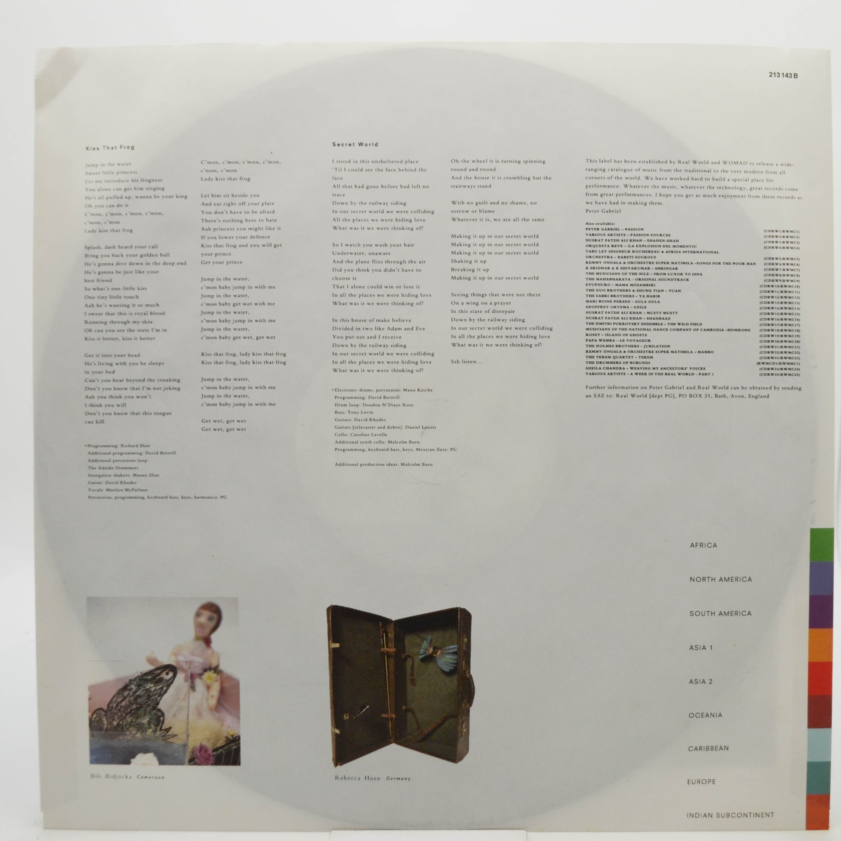 Peter Gabriel — Us (2LP), 1992