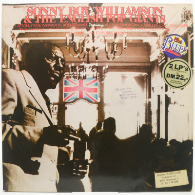 Виниловая пластинка Sonny Boy Williamson & The English Pop Giants (2LP), 1971