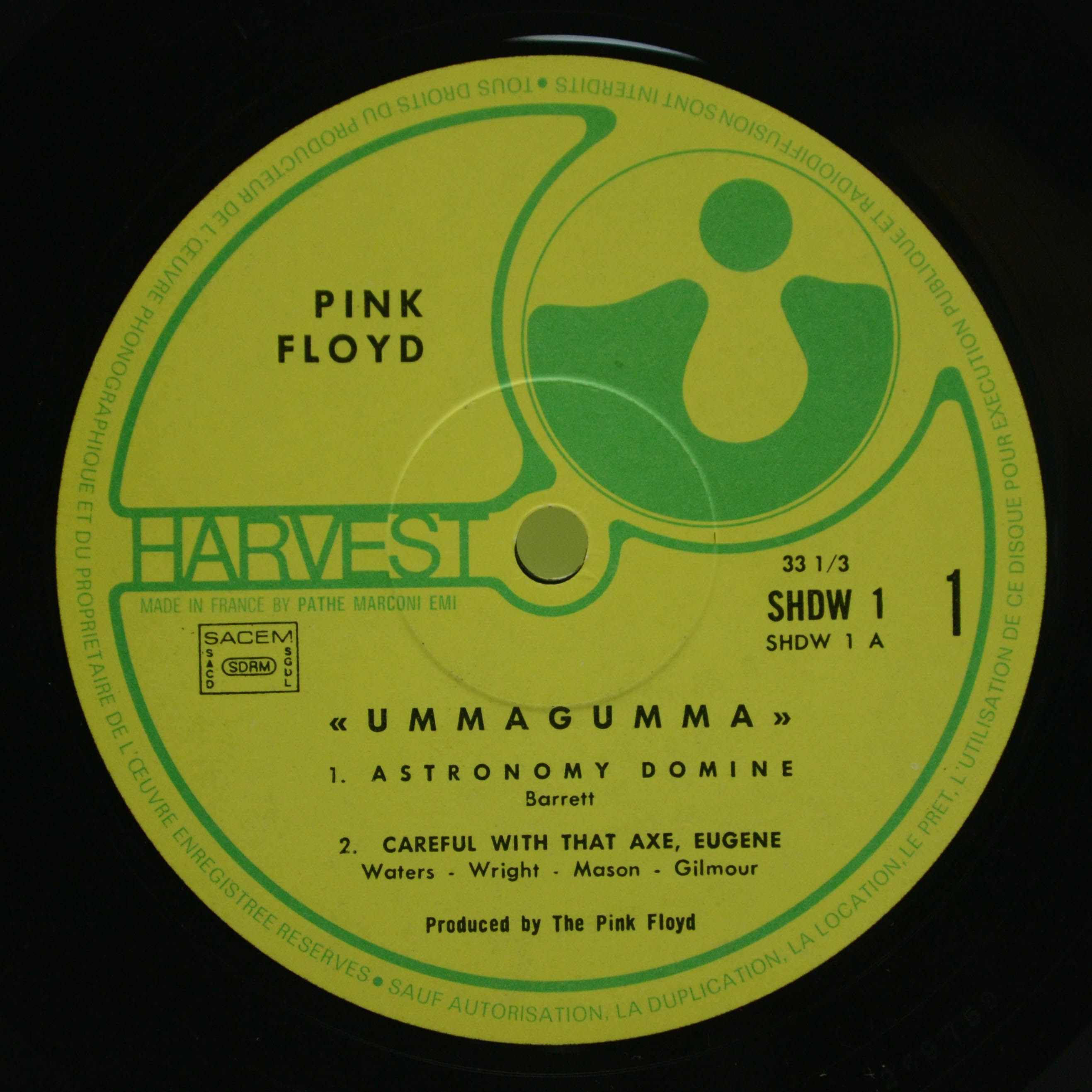 Виниловая пластинка Pink Floyd — Ummagumma (2LP), 1978