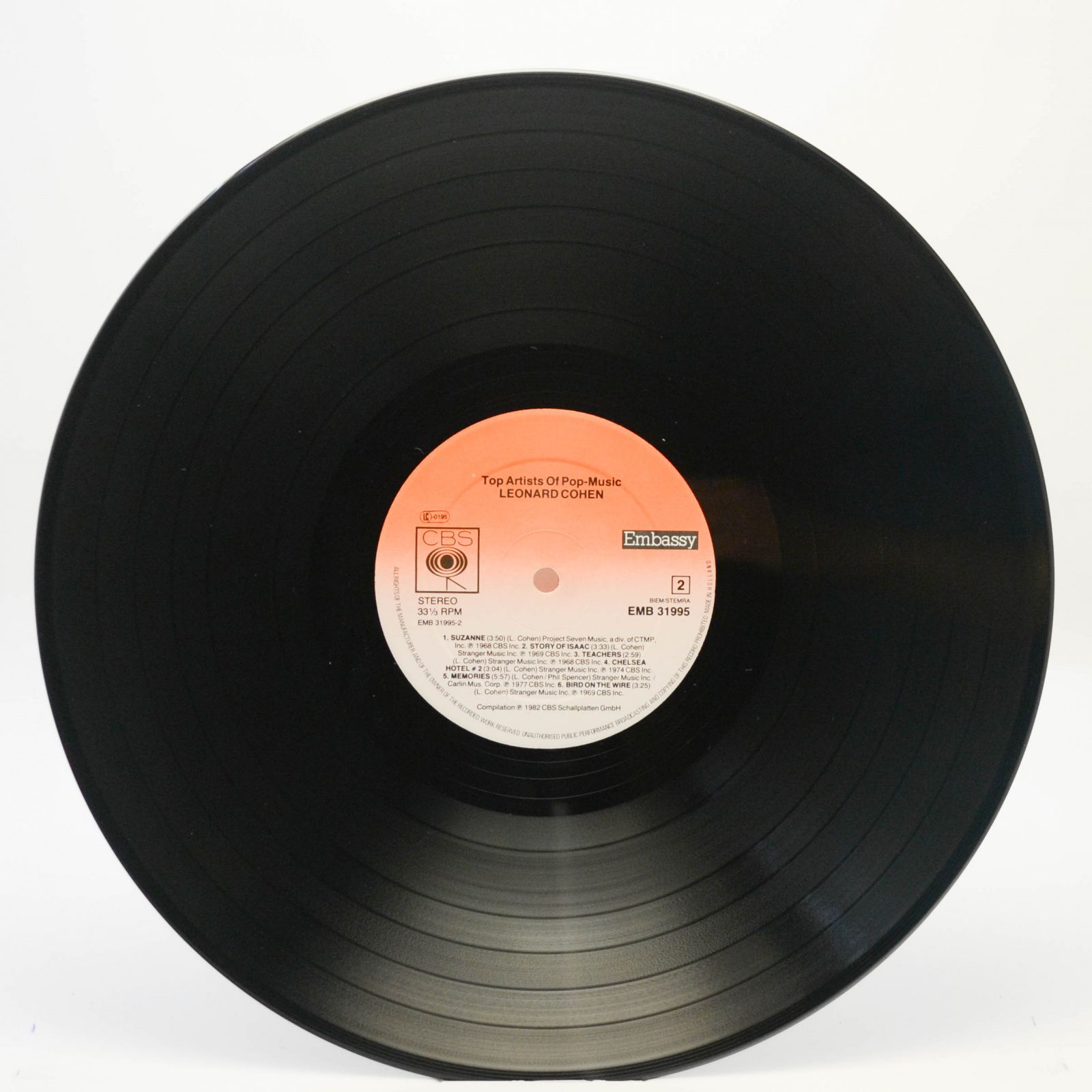 Leonard Cohen — Leonard Cohen, 1982