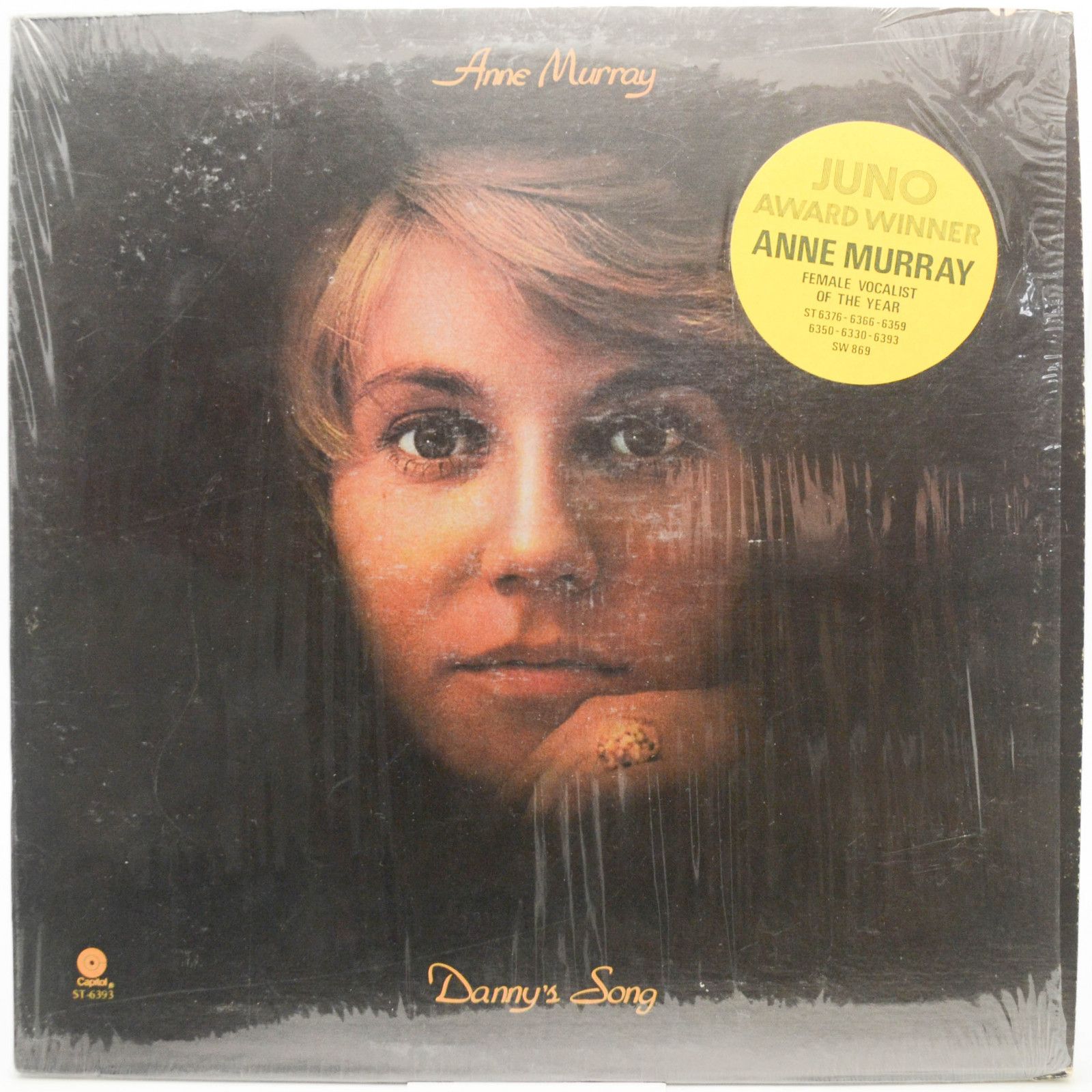 Виниловая пластинка Anne Murray — Danny's Song, 1973