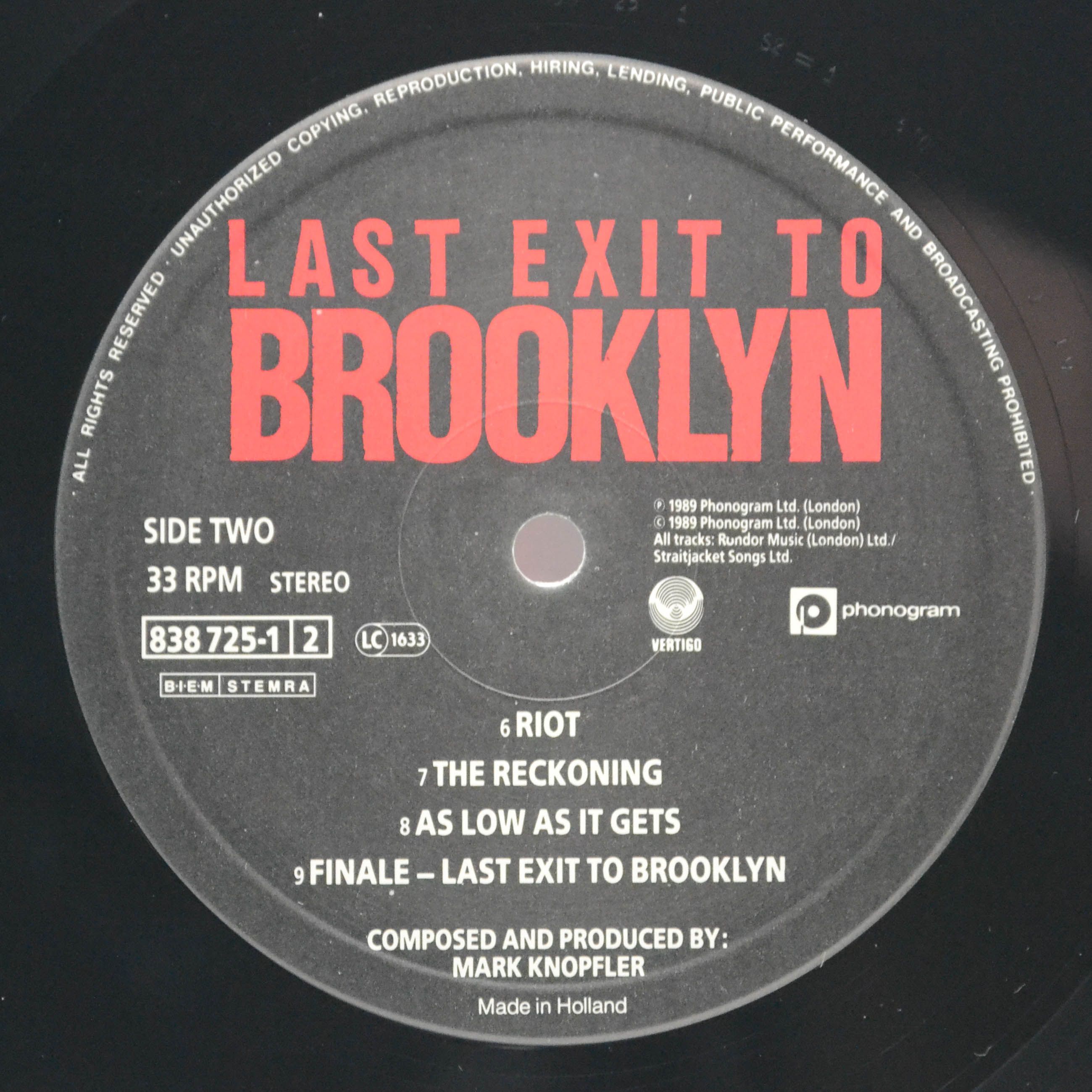 Mark Knopfler — Last Exit To Brooklyn, 1989