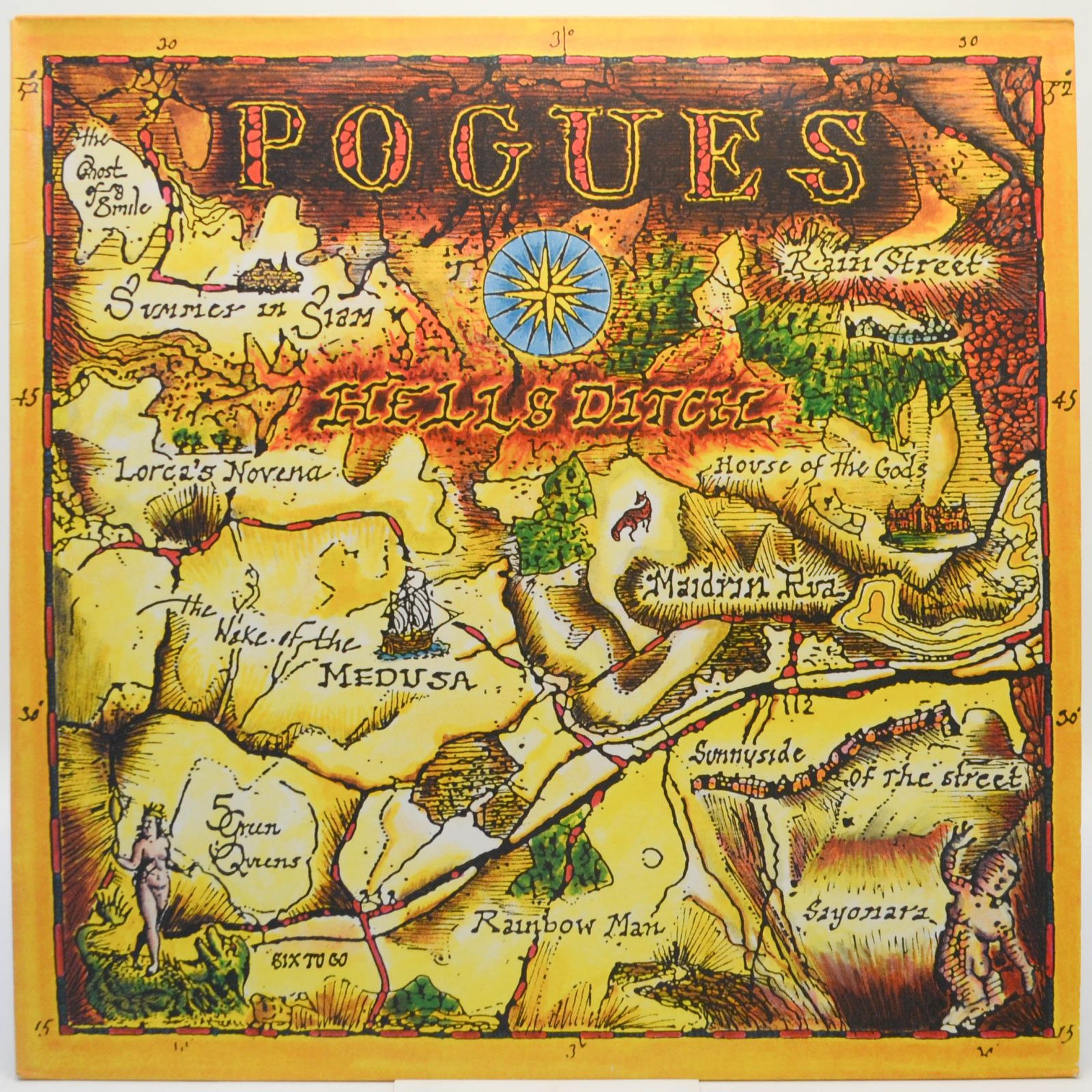 Виниловая пластинка Pogues — Hell's Ditch, 1990