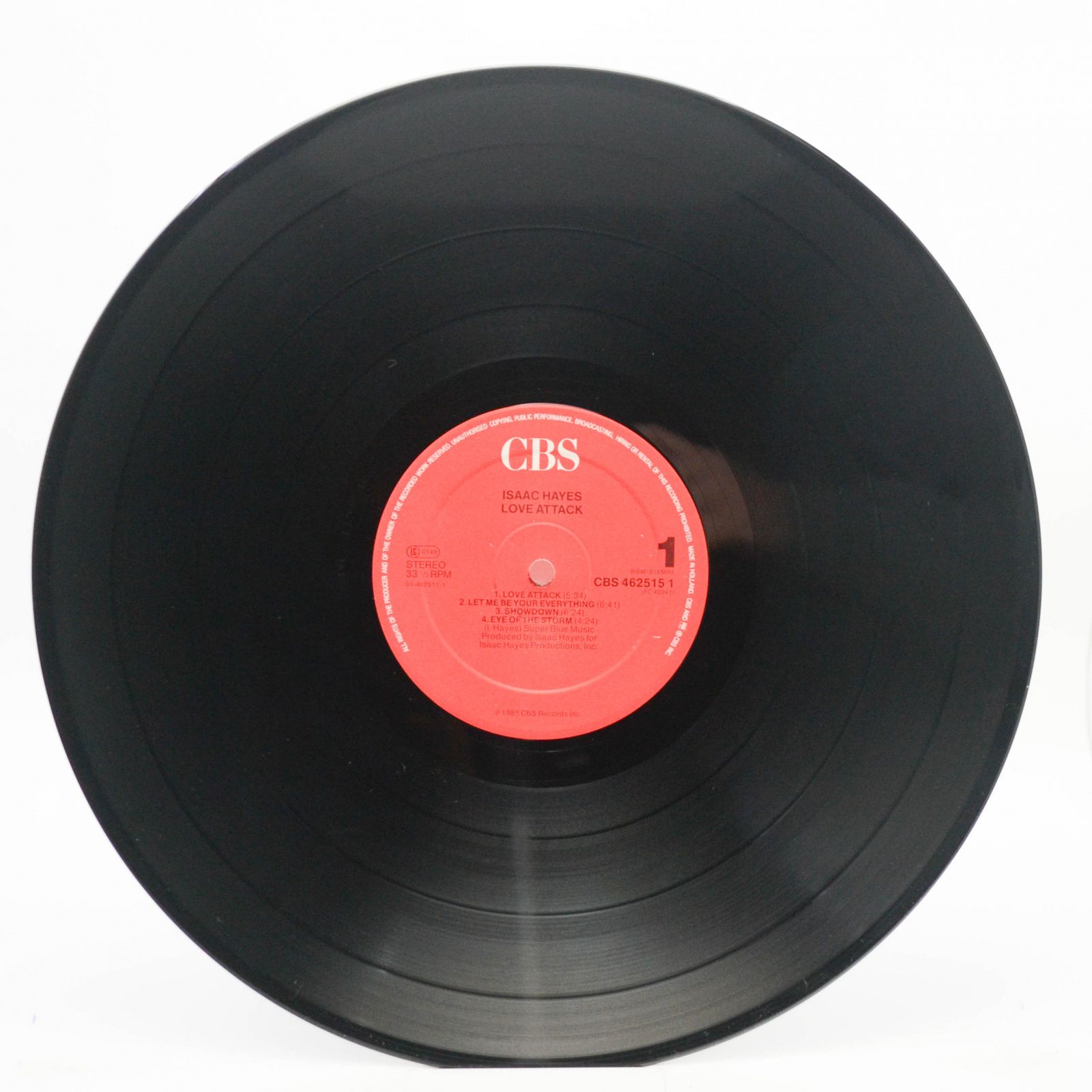 Isaac Hayes — Love Attack, 1988