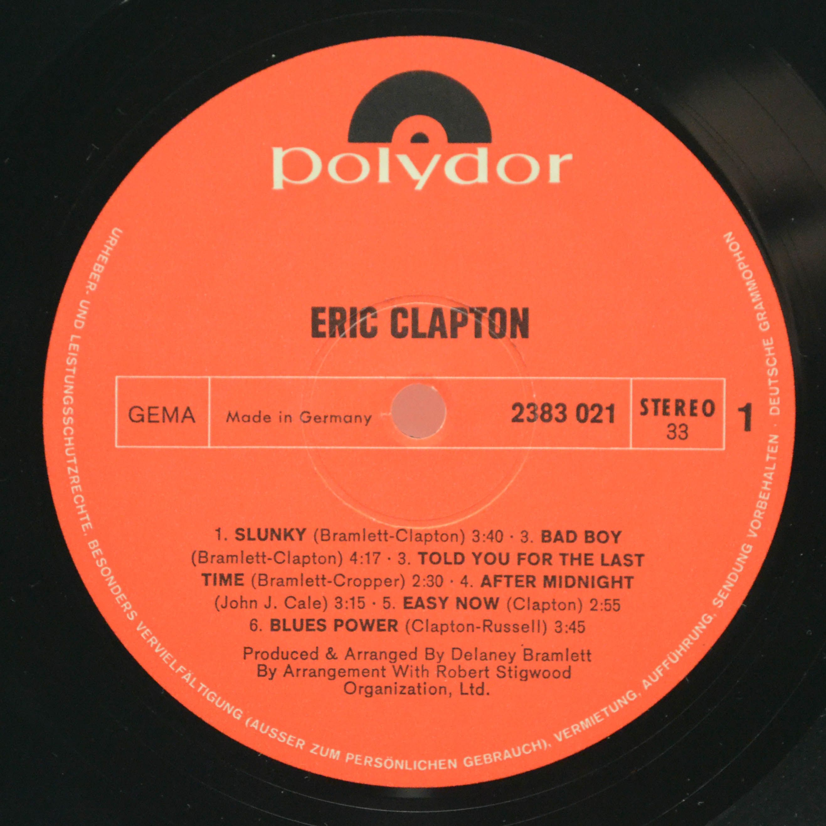 Eric Clapton — Eric Clapton, 1969