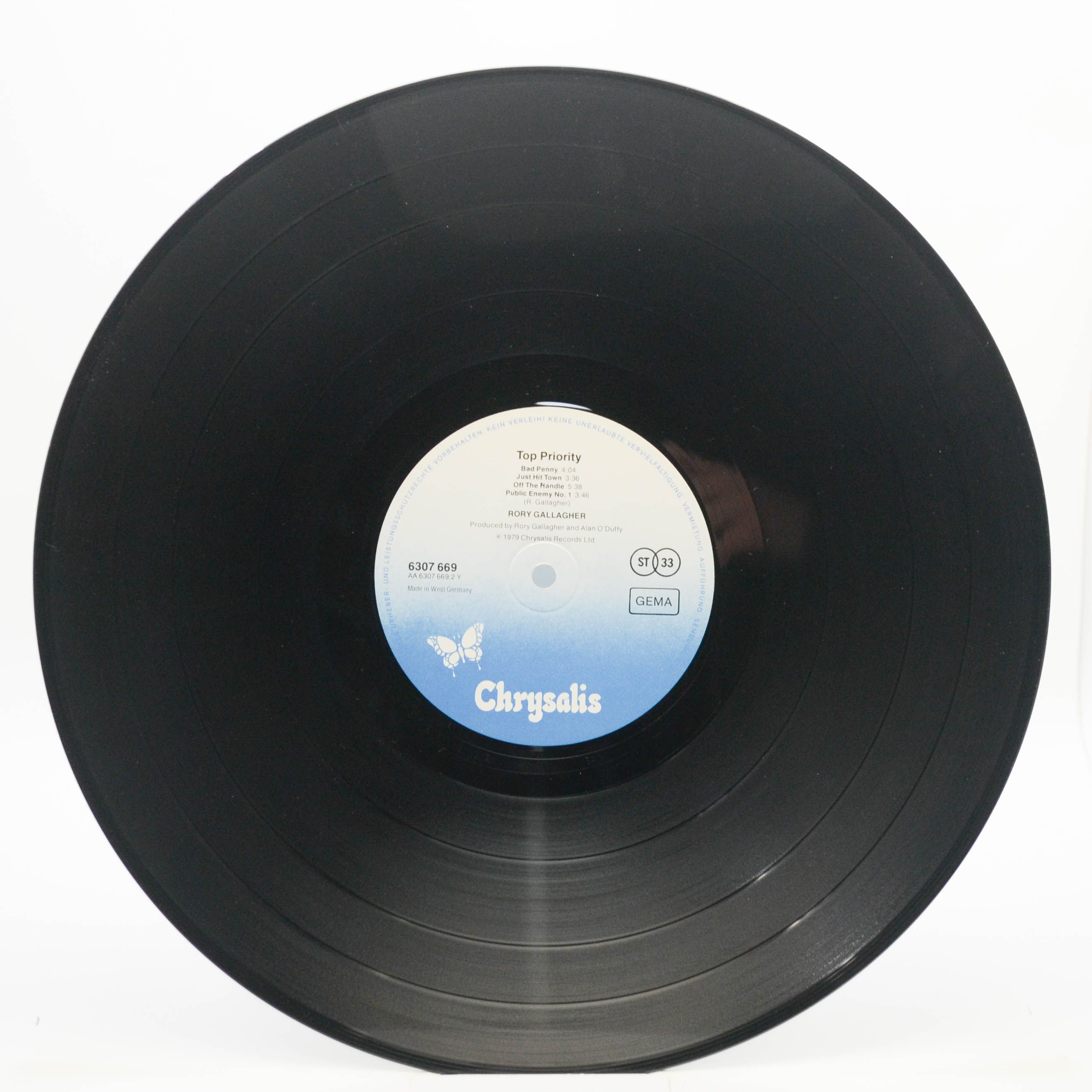 Rory Gallagher — Top Priority, 1979