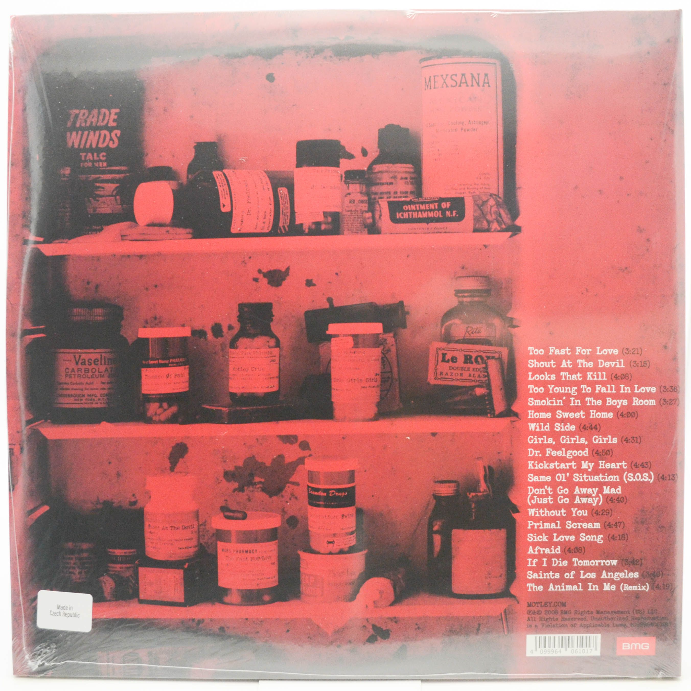 Виниловая пластинка Mötley Crüe — Greatest Hits (2LP), 2009