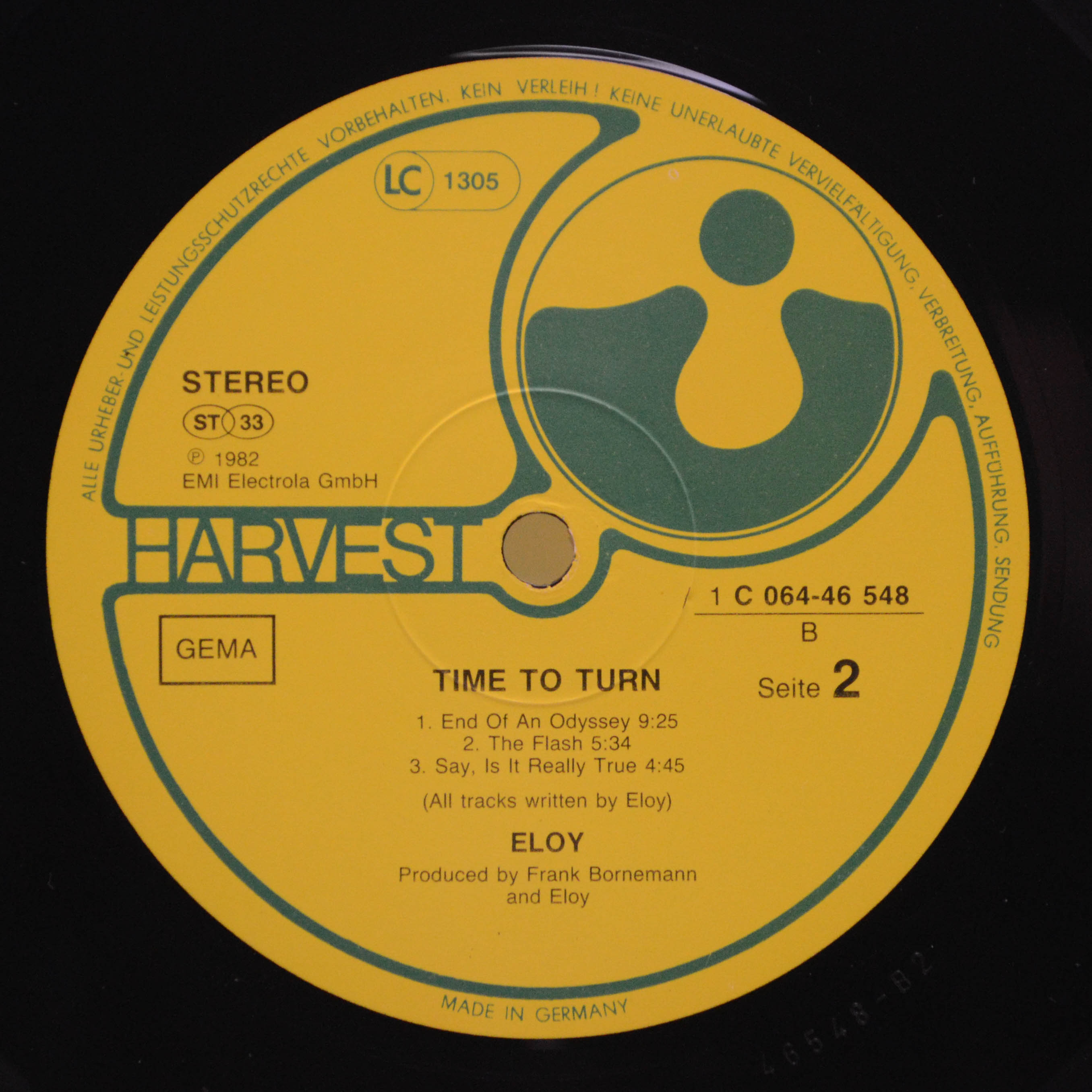 Eloy — Time To Turn, 1982