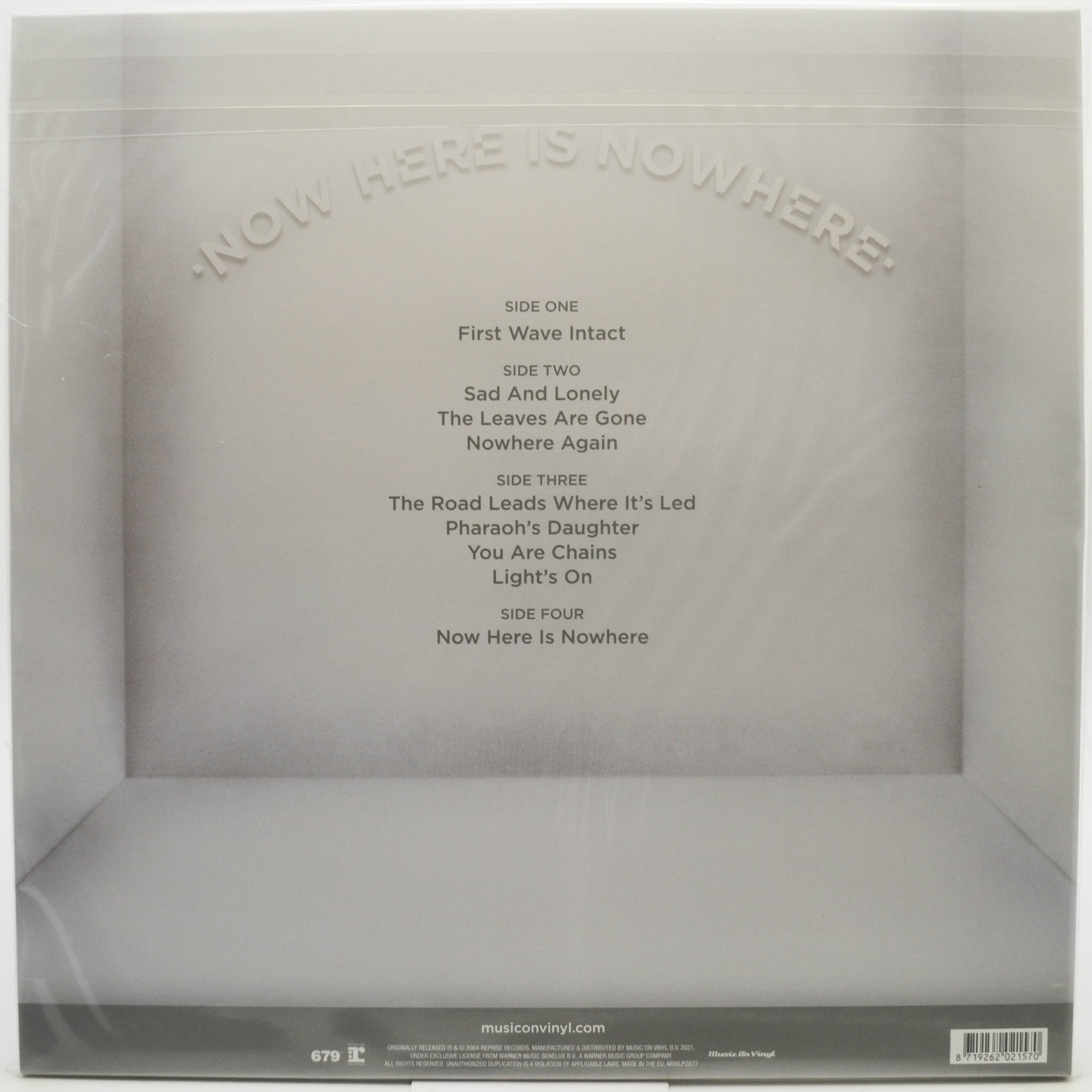 Виниловая пластинка Secret Machines — Now Here Is Nowhere (2LP), 2004