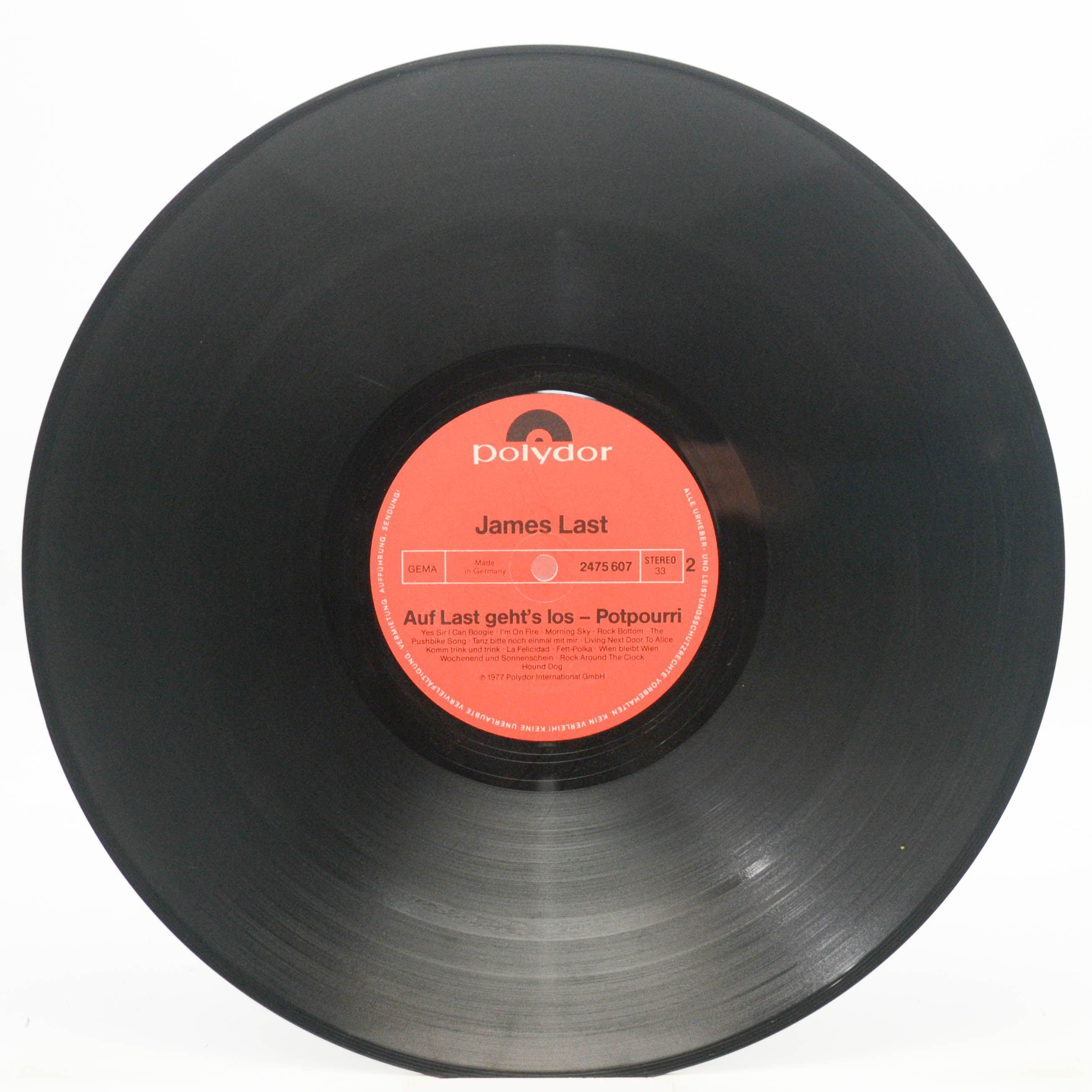 James Last — Auf Last Geht's Los, 1977