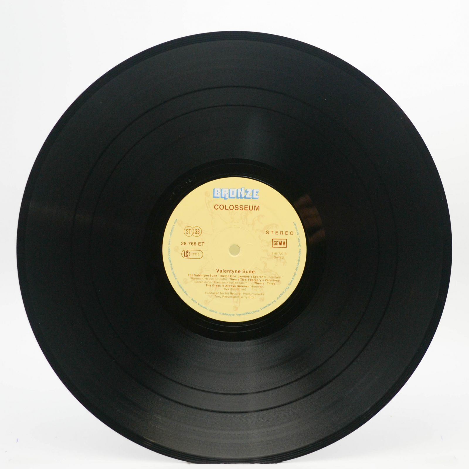 Виниловая пластинка Colosseum — Valentyne Suite, 1969
