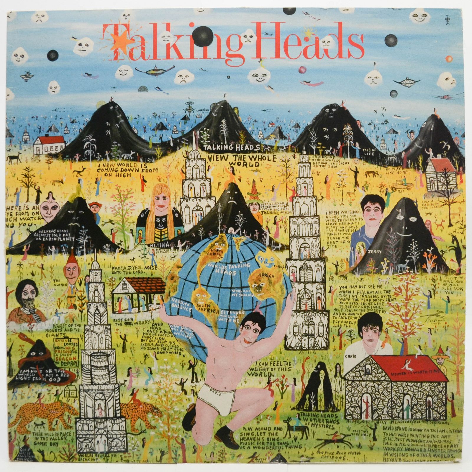 Виниловая пластинка Talking Heads — Little Creatures, 1985