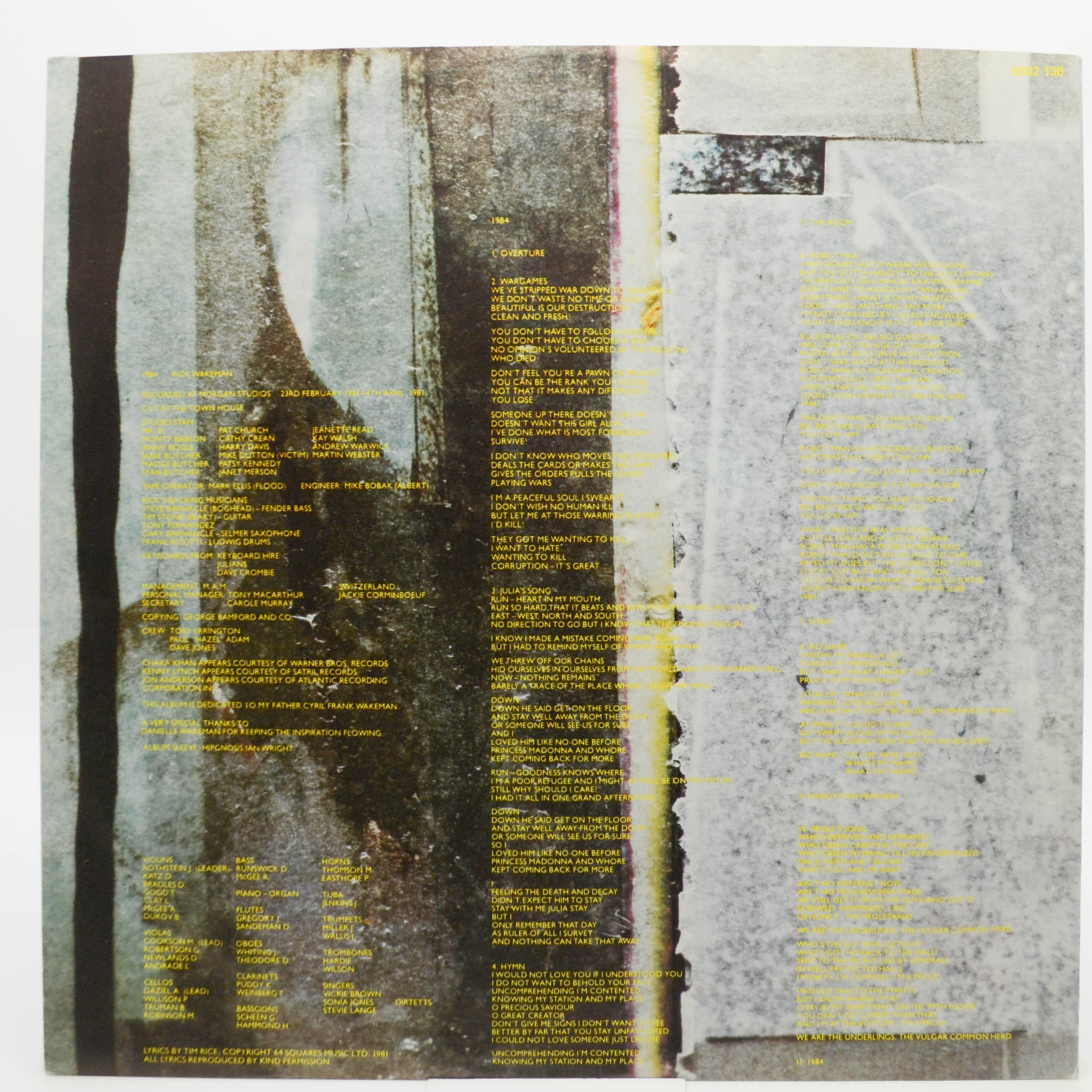 Rick Wakeman — 1984, 1981