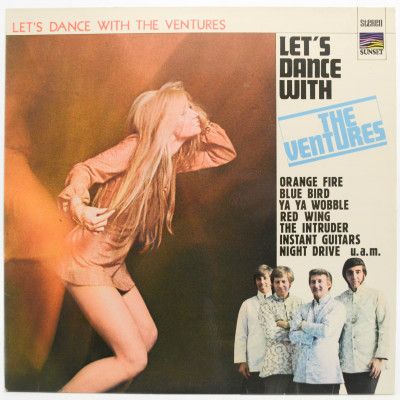 Виниловая пластинка Let's Dance With The Ventures, 1969