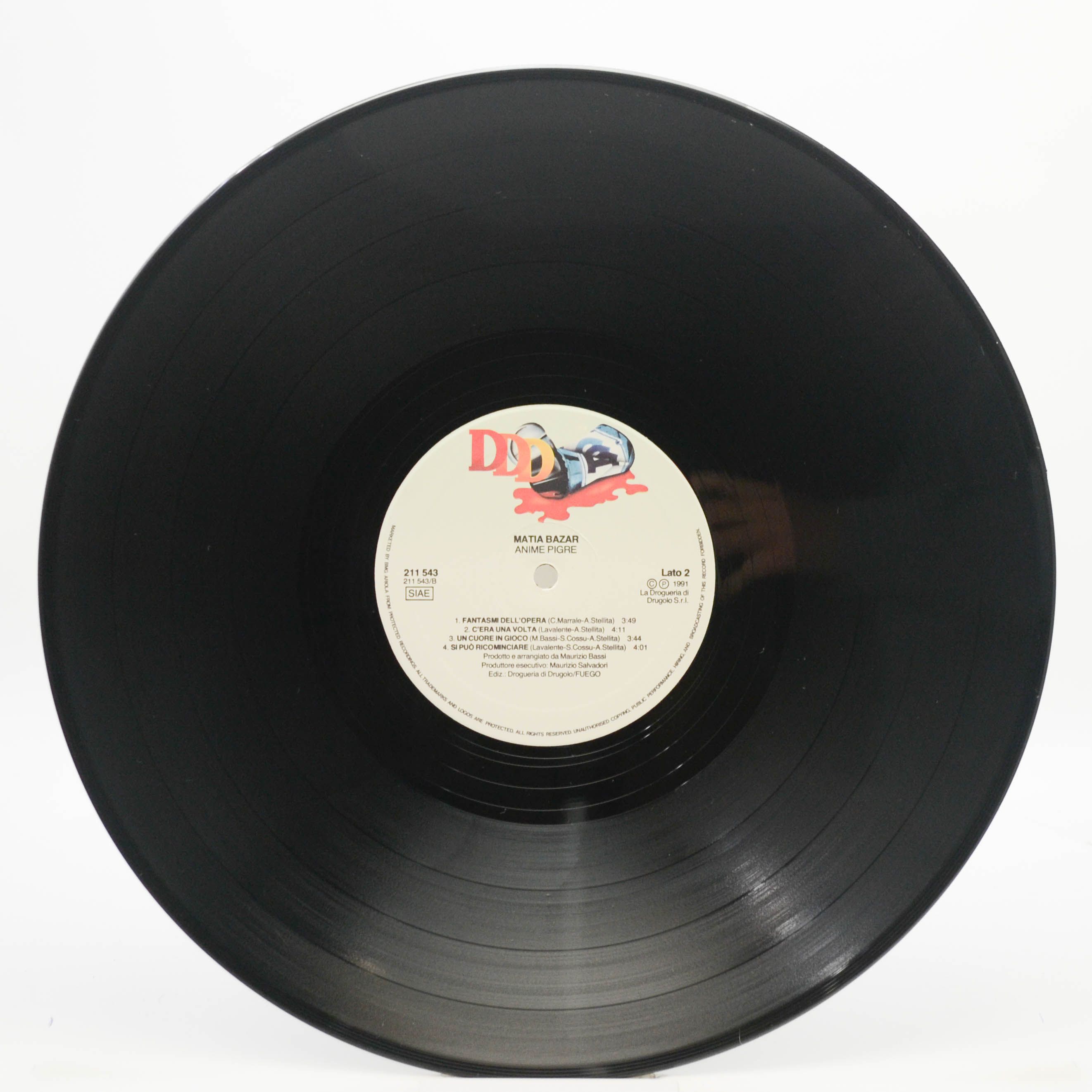 Matia Bazar — Anime Pigre (1-st, Italy), 1991