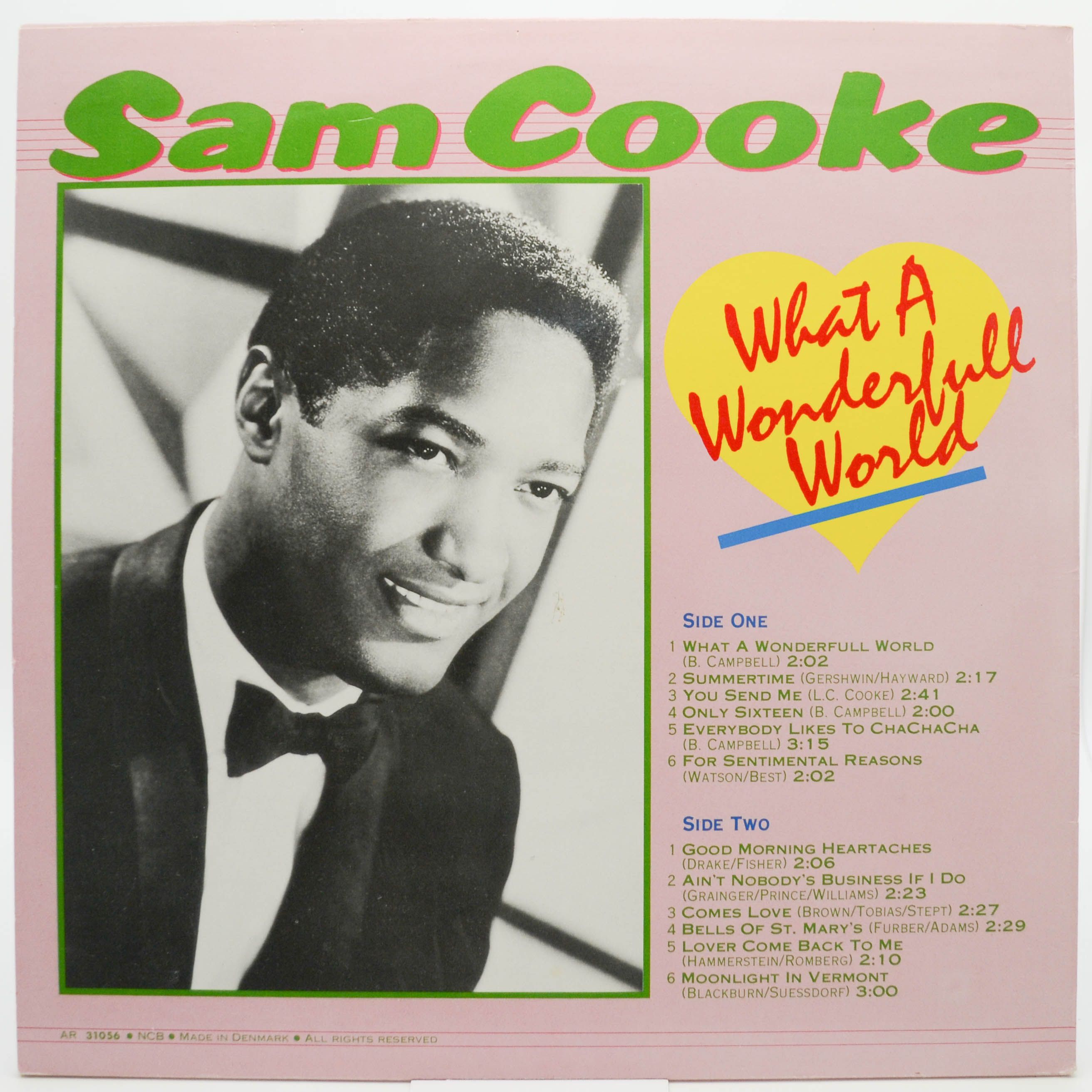 Виниловая пластинка Sam Cooke — What A Wonderful World