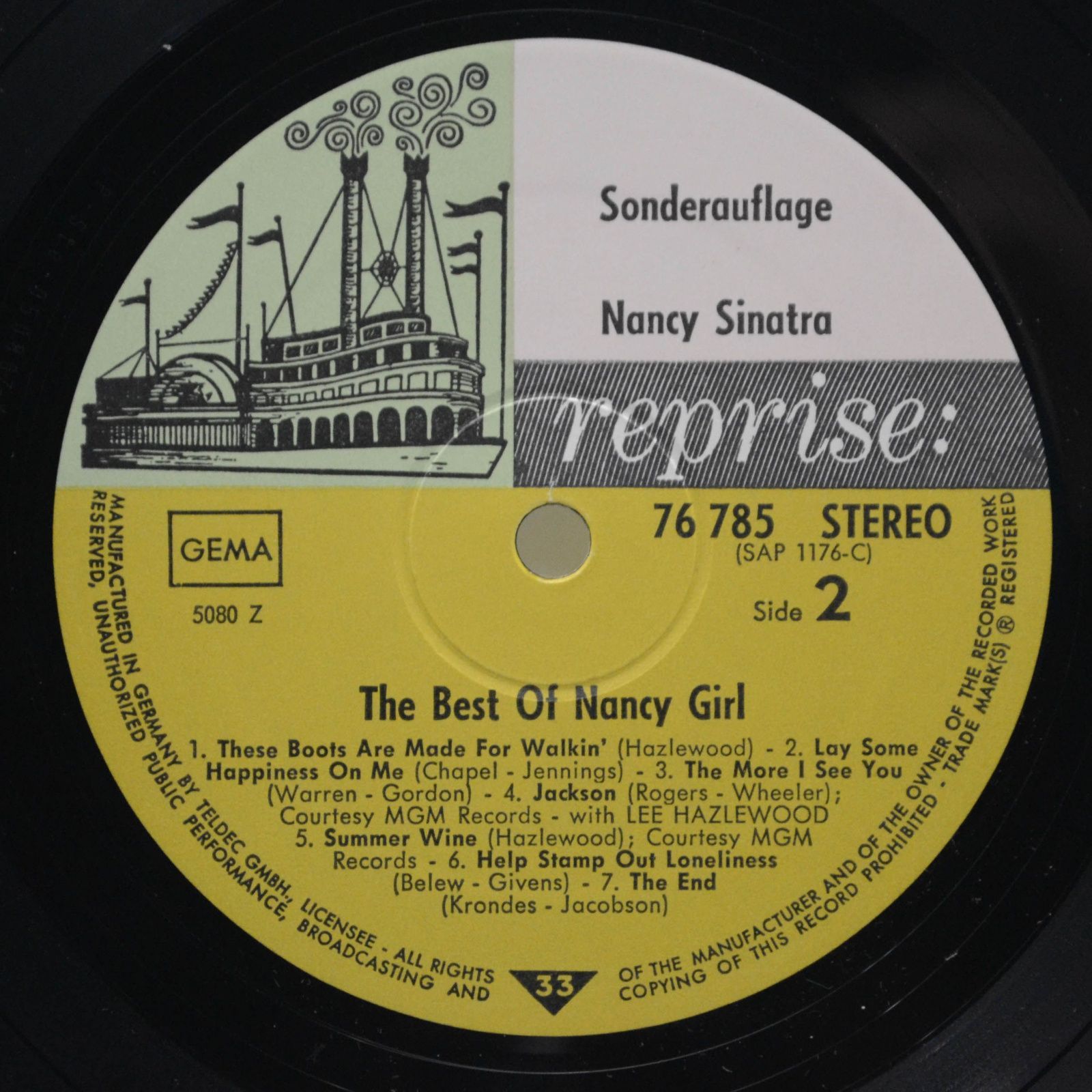 Nancy Sinatra — The Best Of Nancy-Girl, 1968