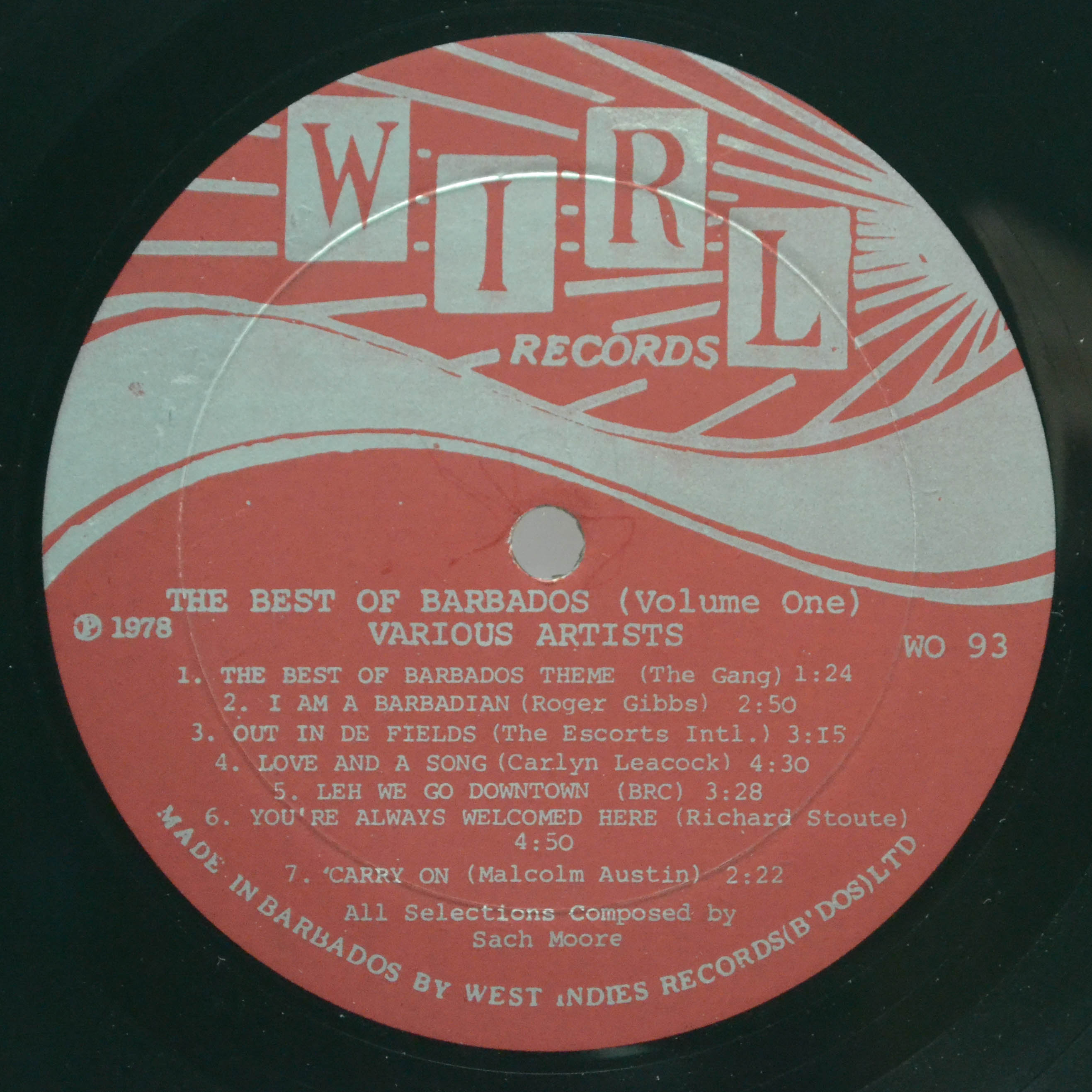 Various — The Best Of Barbados, 1978