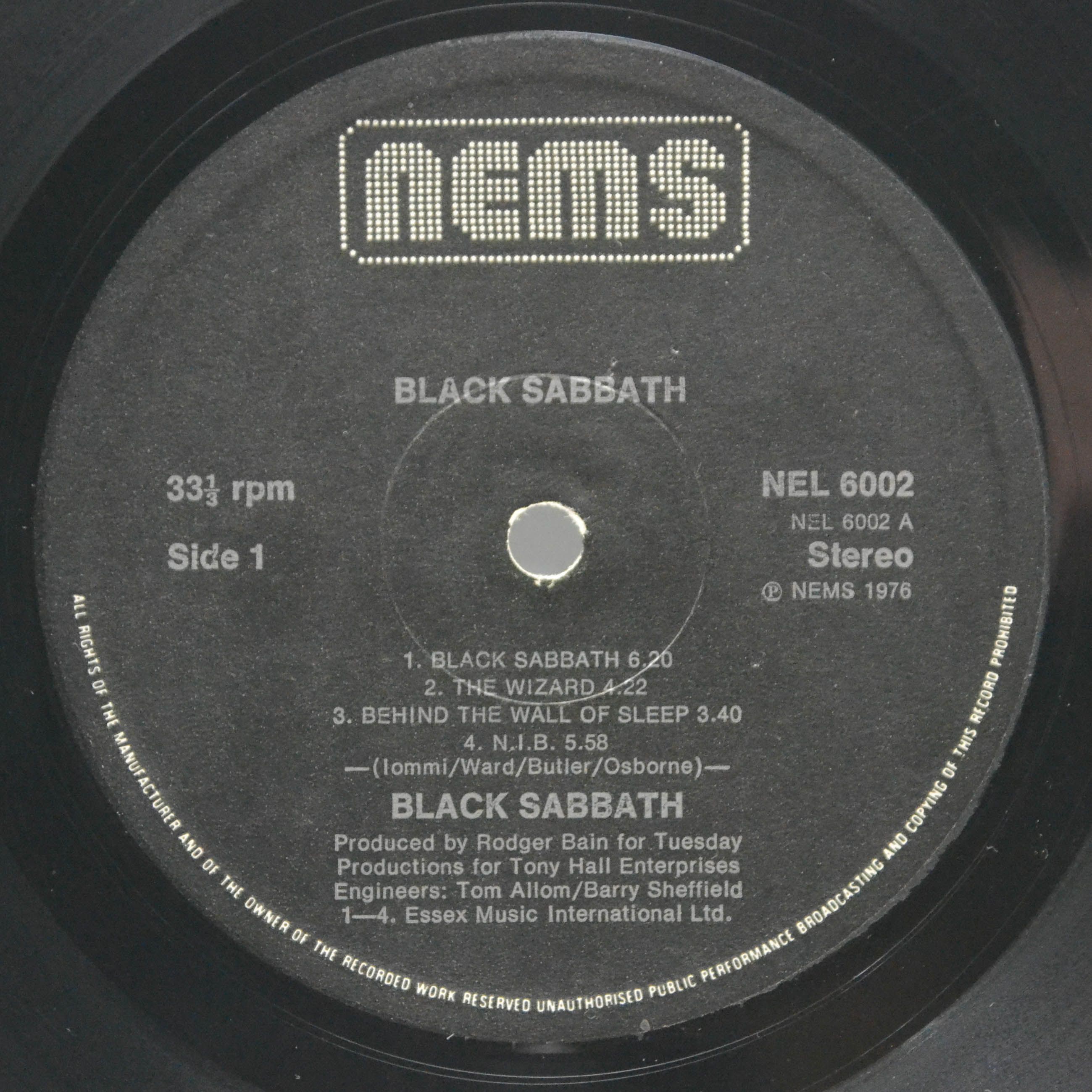 Black Sabbath — Black Sabbath, 1970