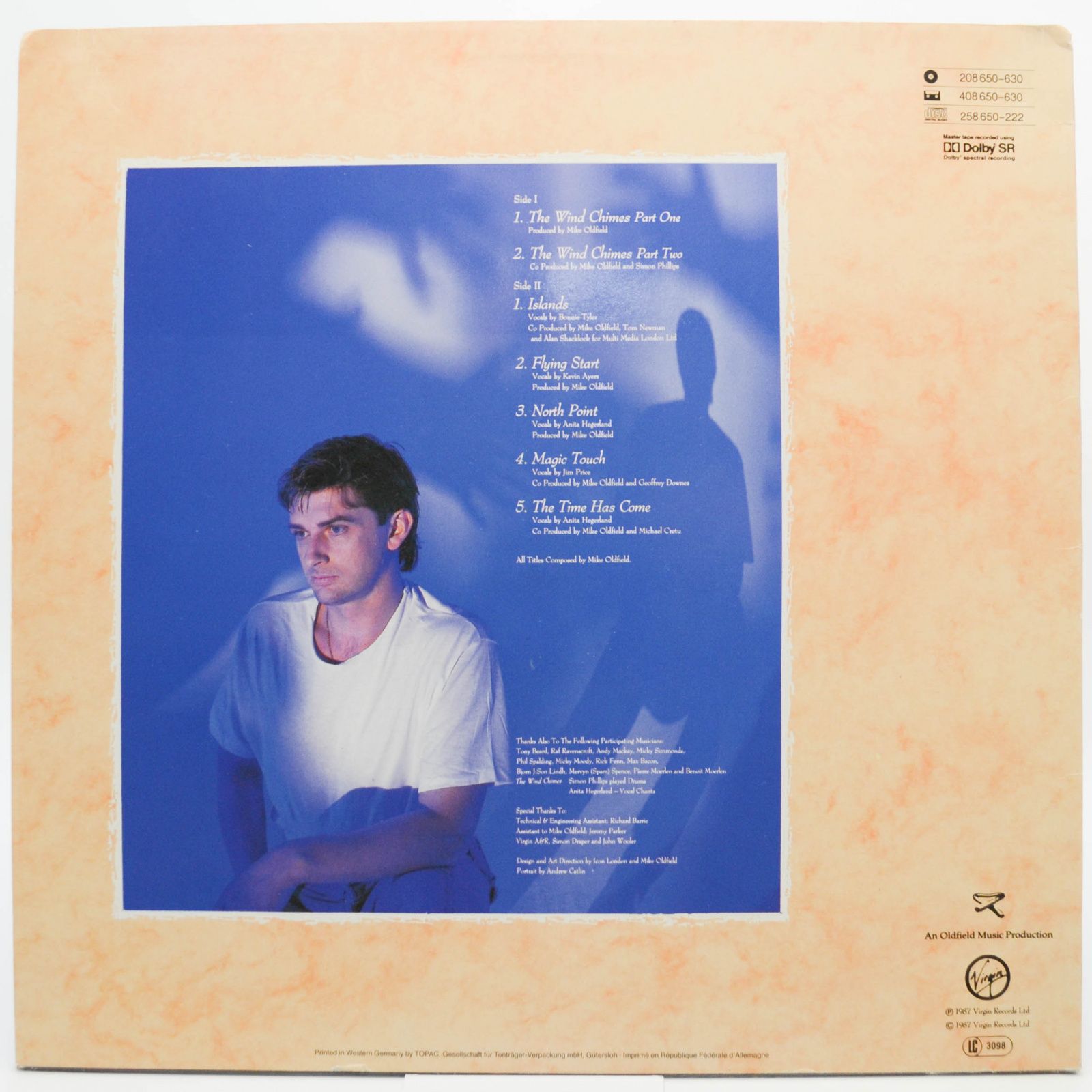 Mike Oldfield — Islands, 1987