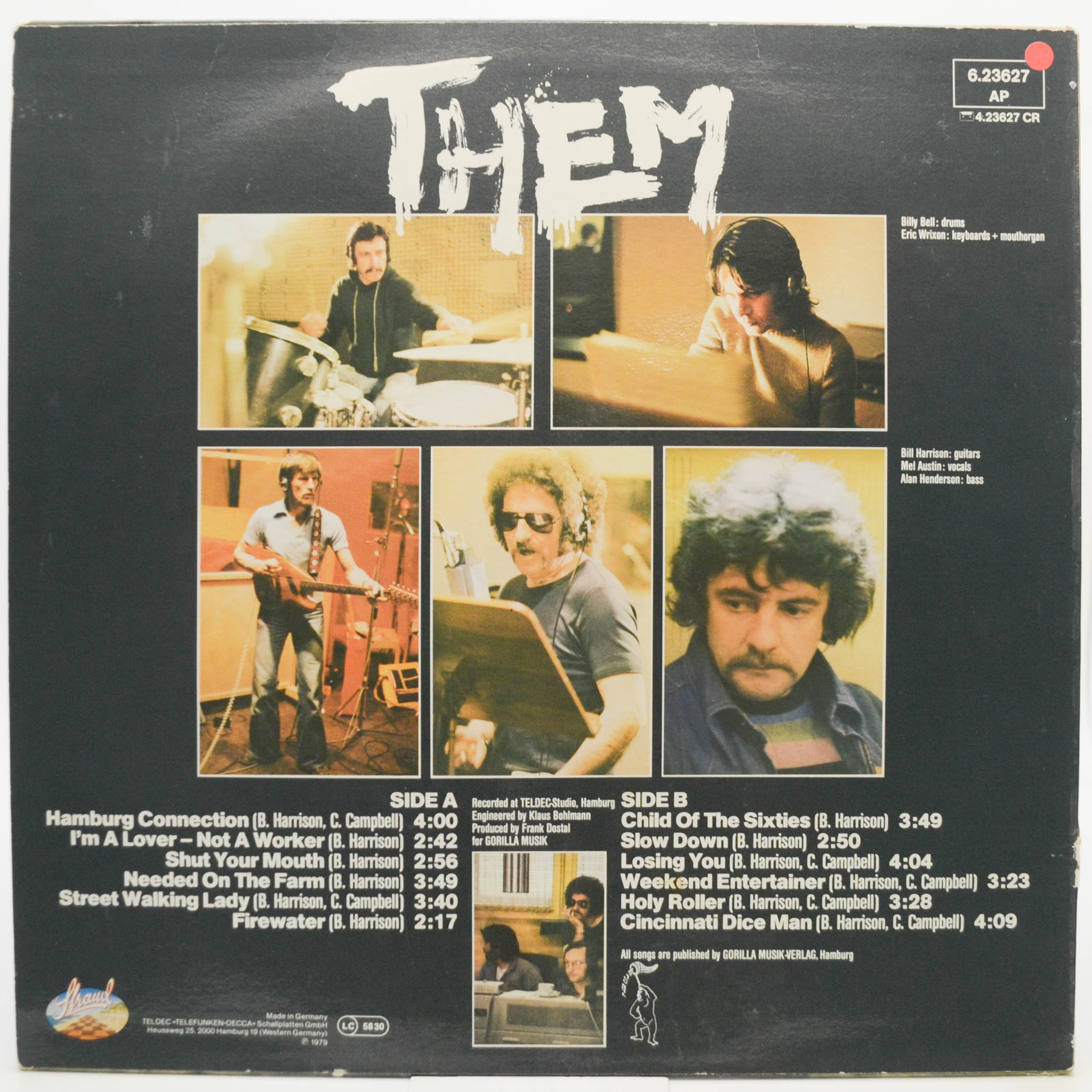 Them — Shut Your Mouth, 1979