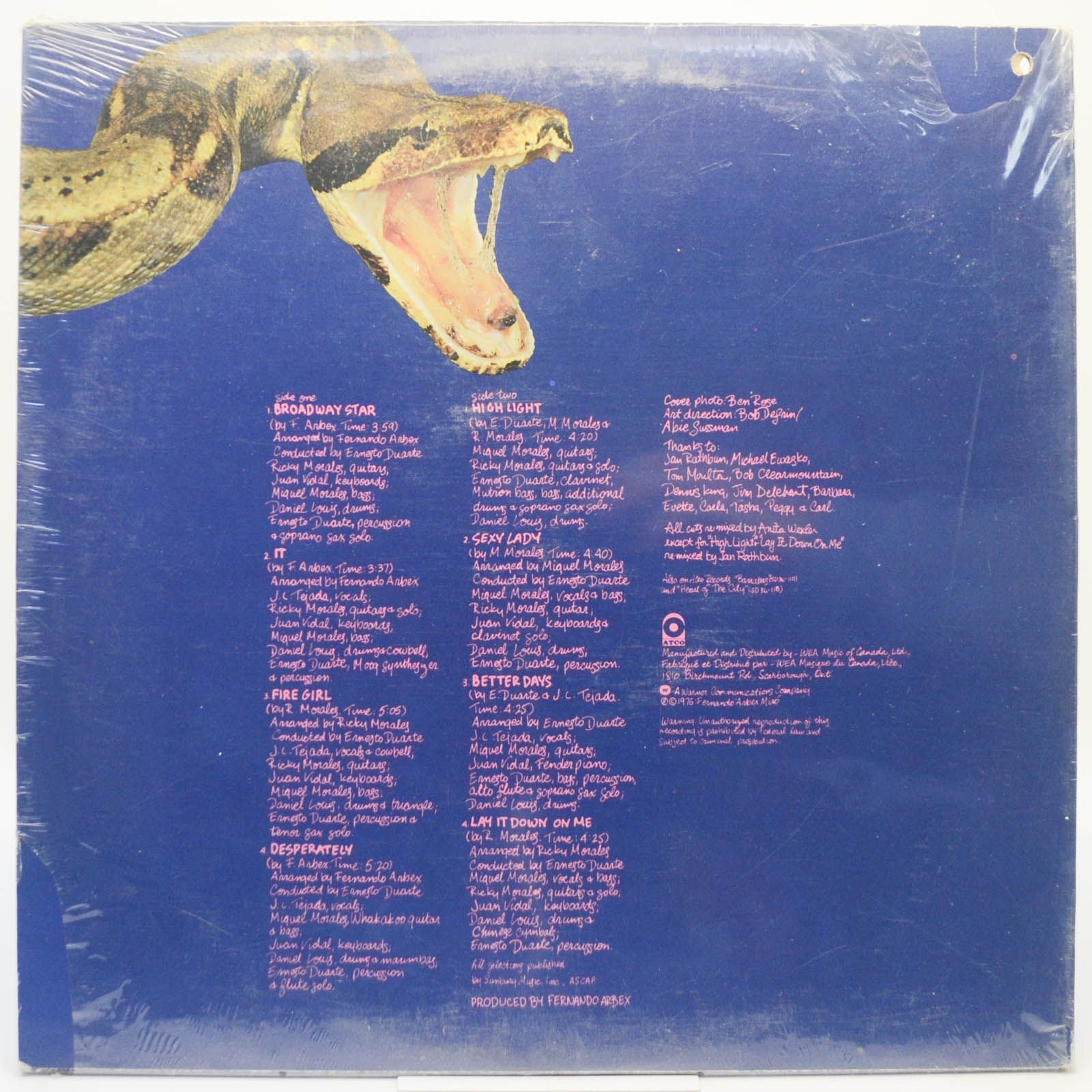 Виниловая пластинка Barrabas — Watch Out, 1976